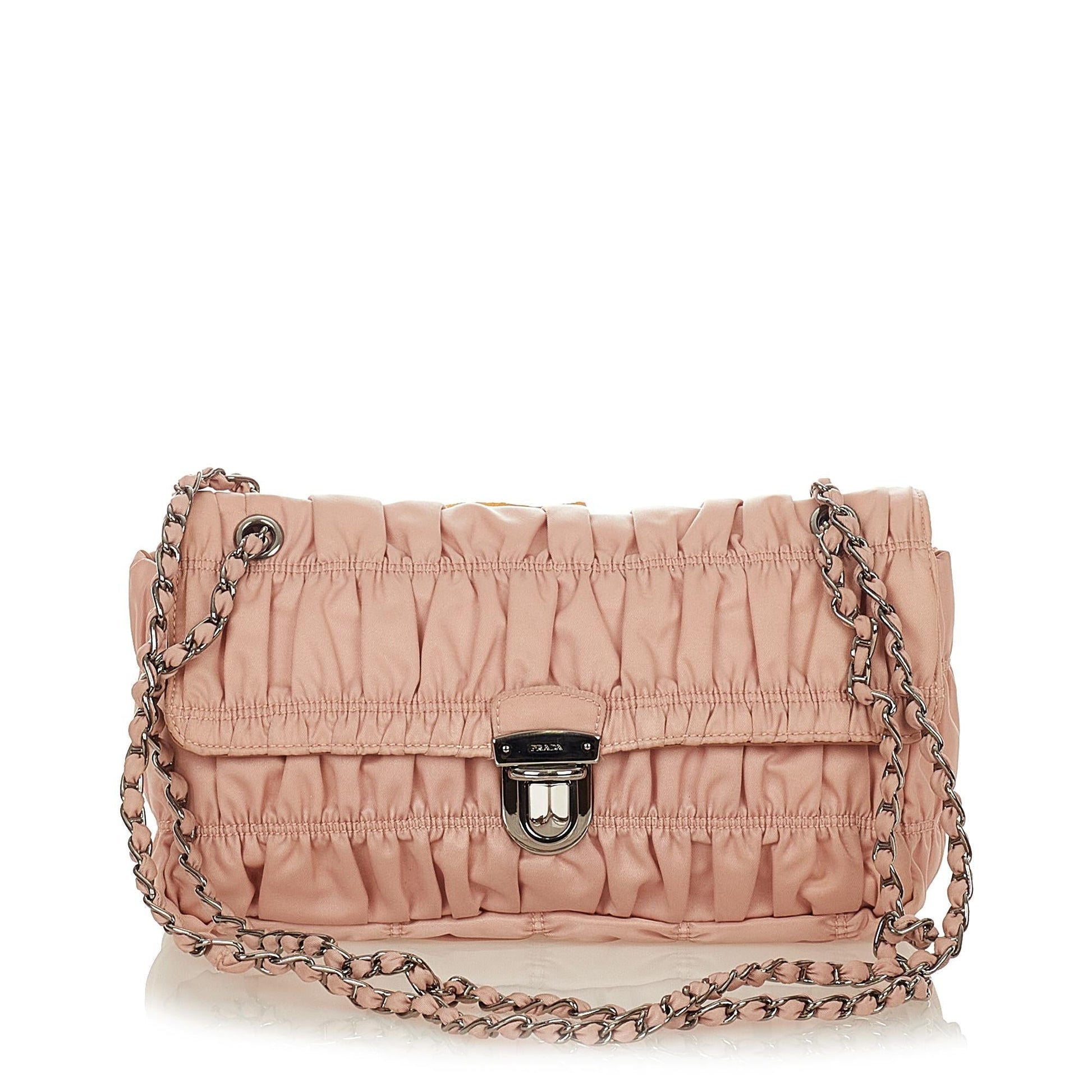Prada Tessuto Gaufre Shoulder Bag Shg Bag Shg 26195