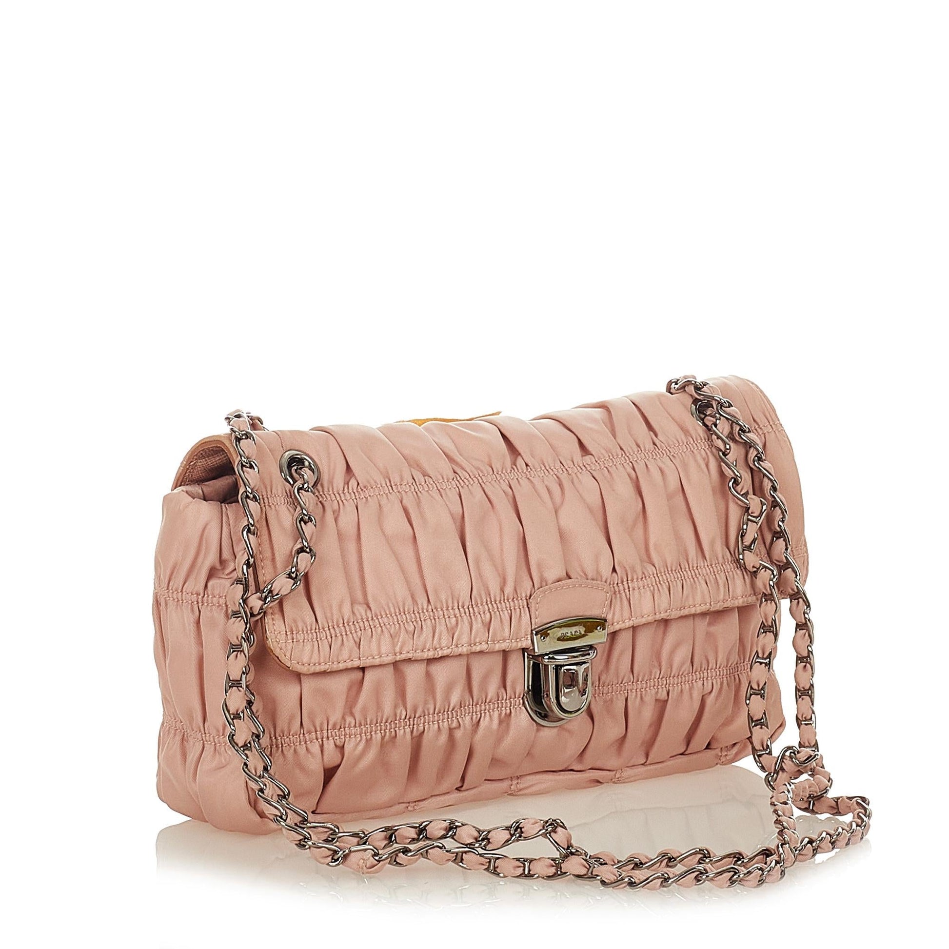 Prada Tessuto Gaufre Shoulder Bag Shg Bag Shg 26195