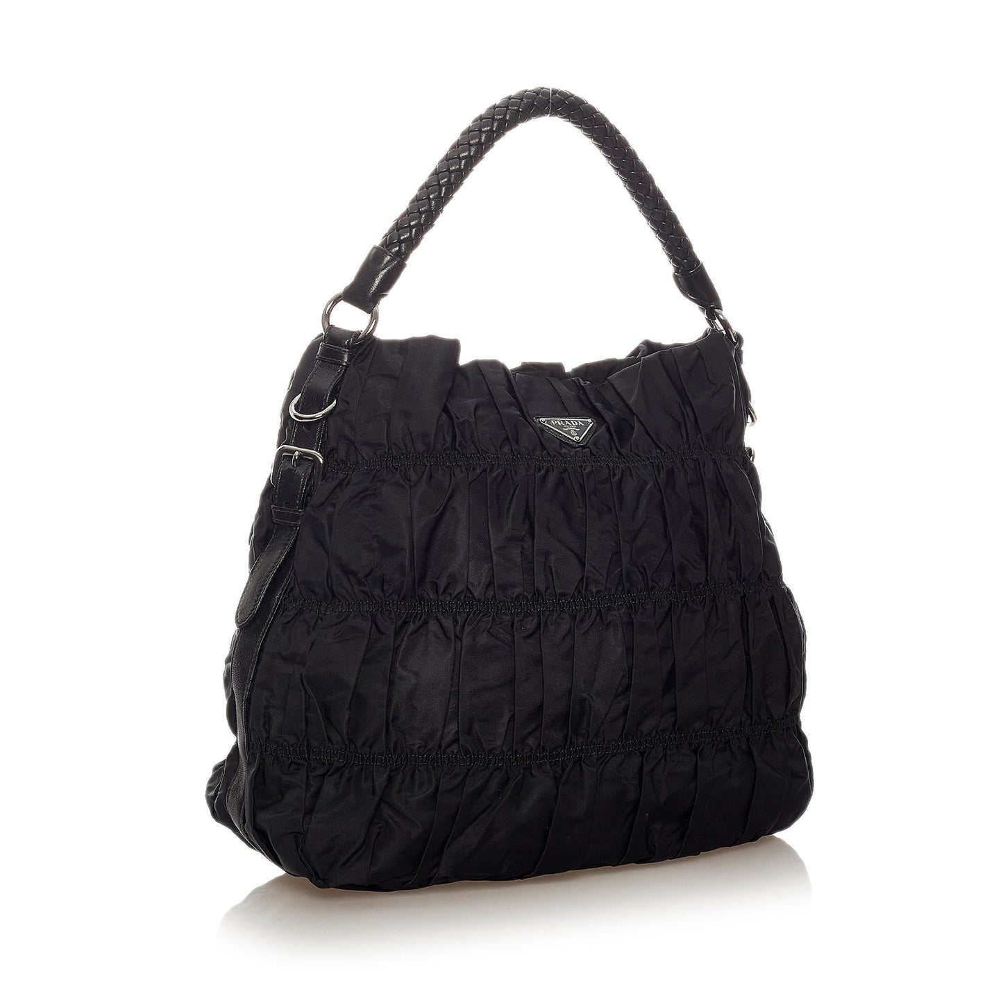 Prada Tessuto Gaufre Shoulder Bag Shg