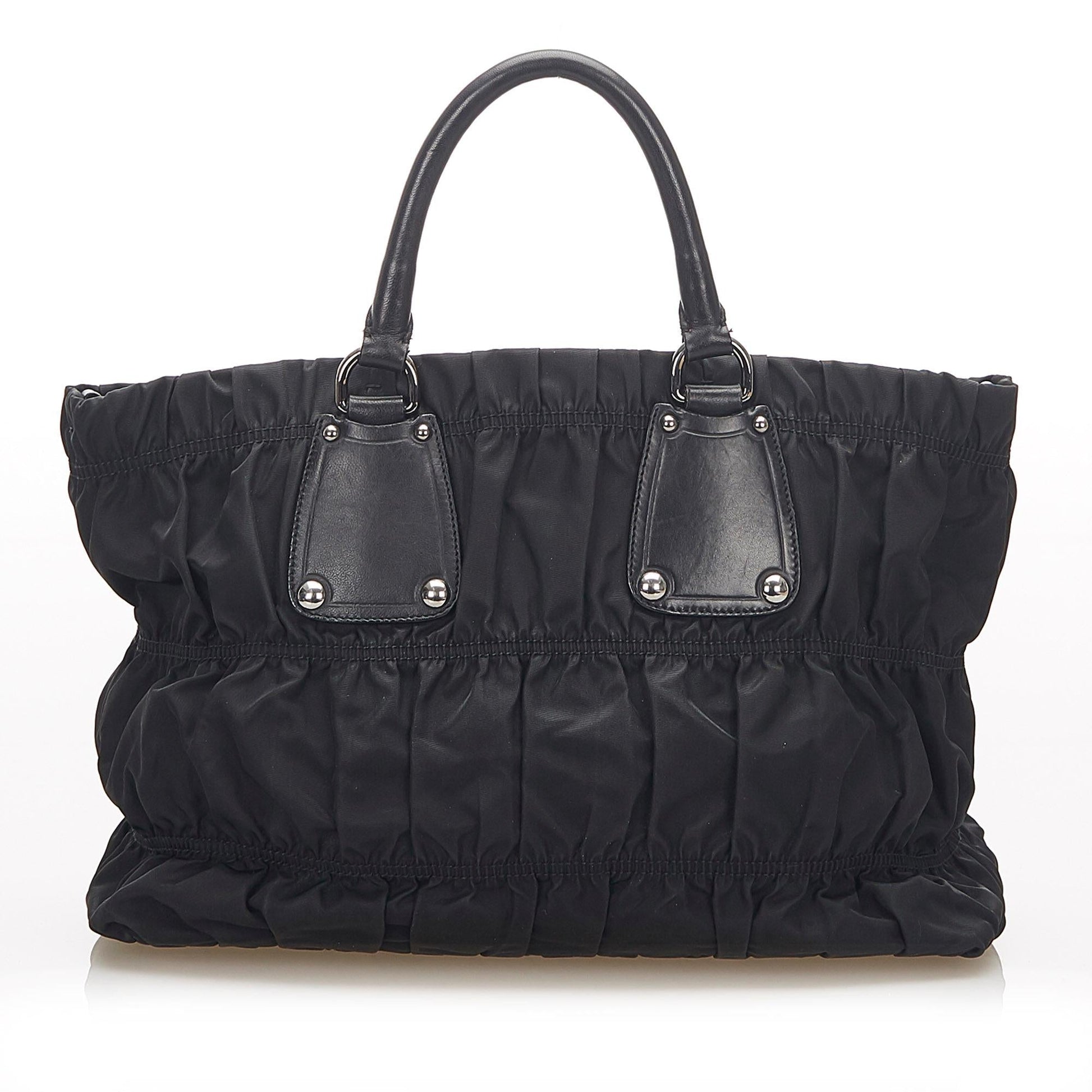 Prada Tessuto Gaufre Tote Bag Shg Bag Shg 18591