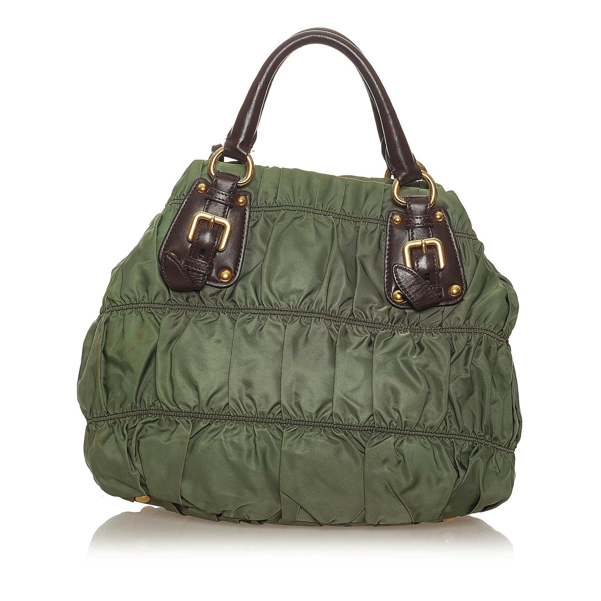 Prada Tessuto Gaufre Tote Bag Shg
