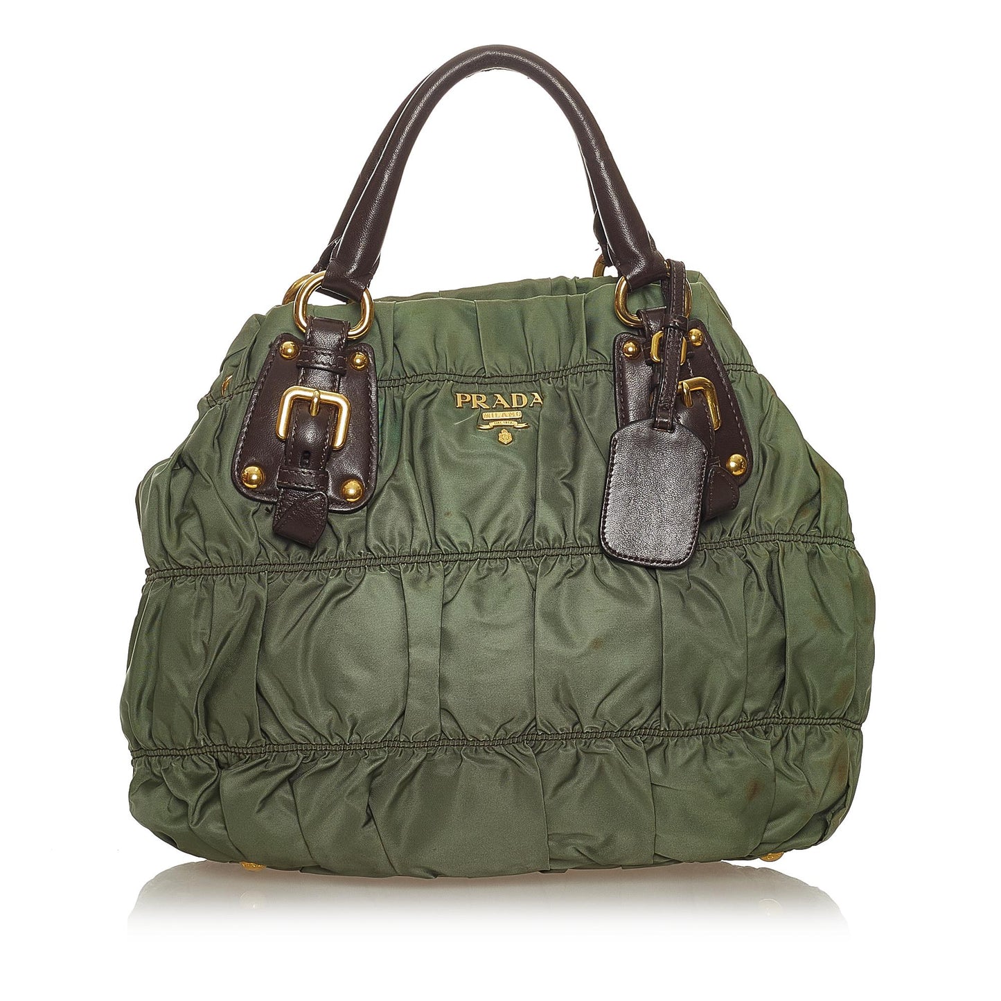 Prada Tessuto Gaufre Tote Bag Shg