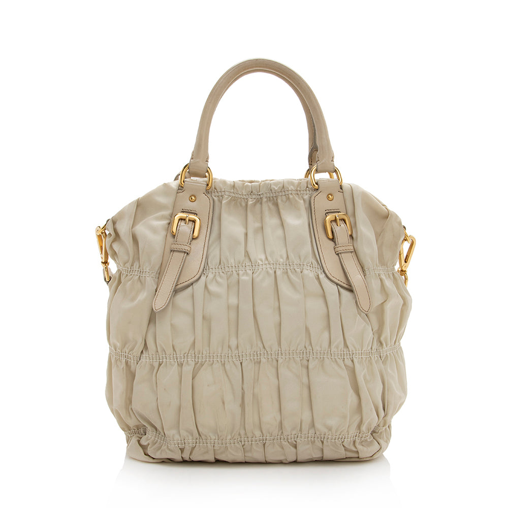 Prada Tessuto Gaufre Tote Final Sale Shf Tote Bag