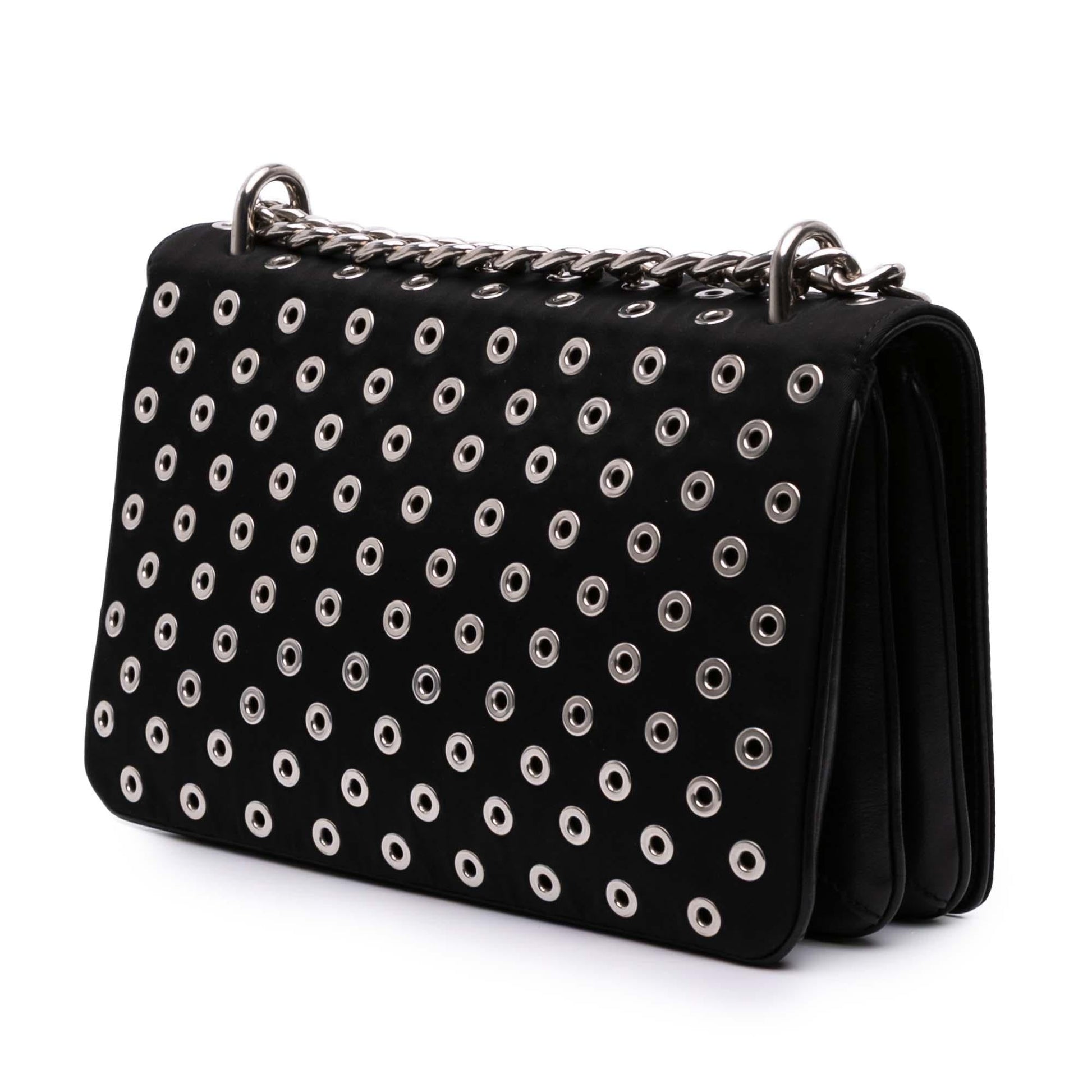 Prada Tessuto Grommet Crossbody Crossbody Bag