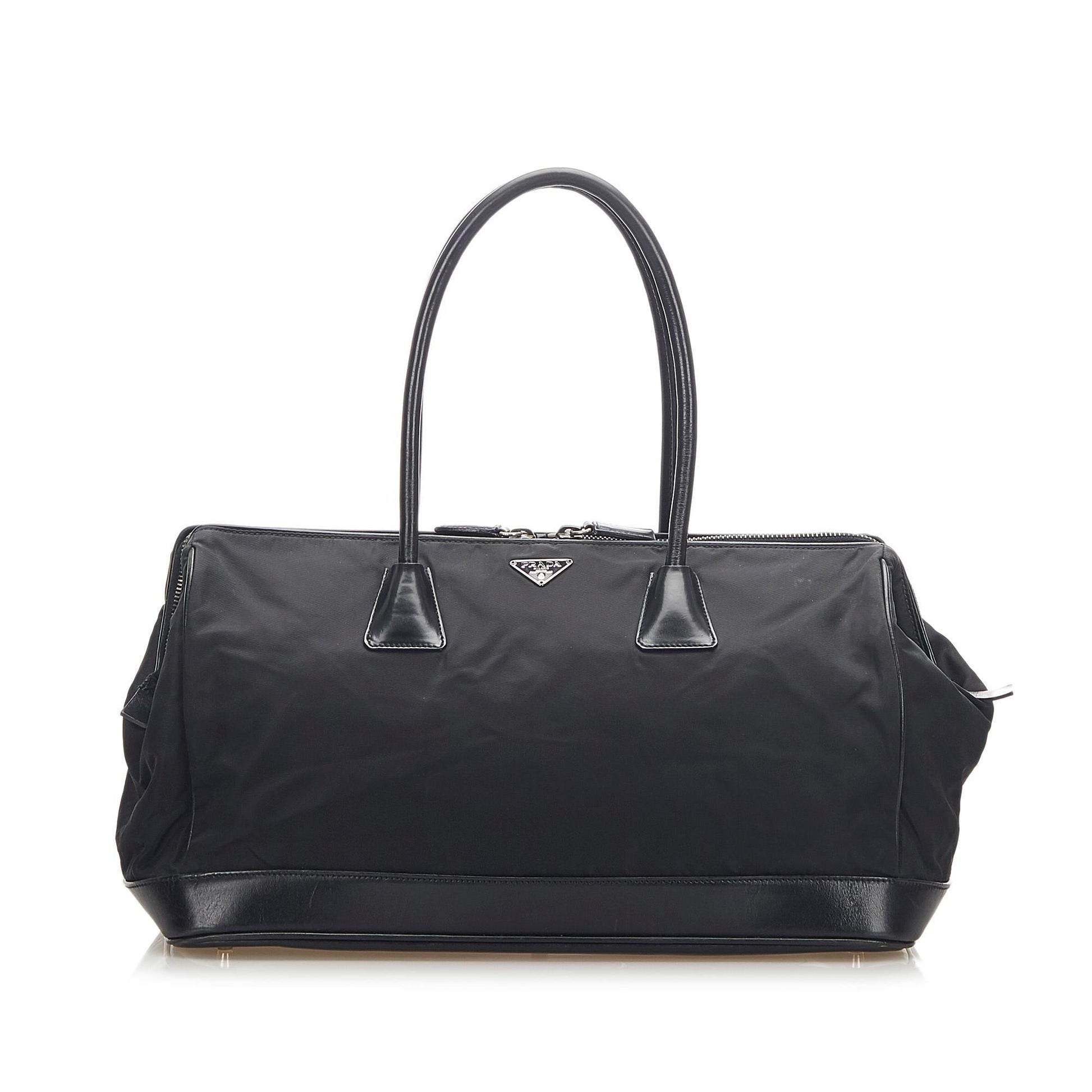 Prada Tessuto Handbag Shg Satchel Bag Handbag Shg 18005