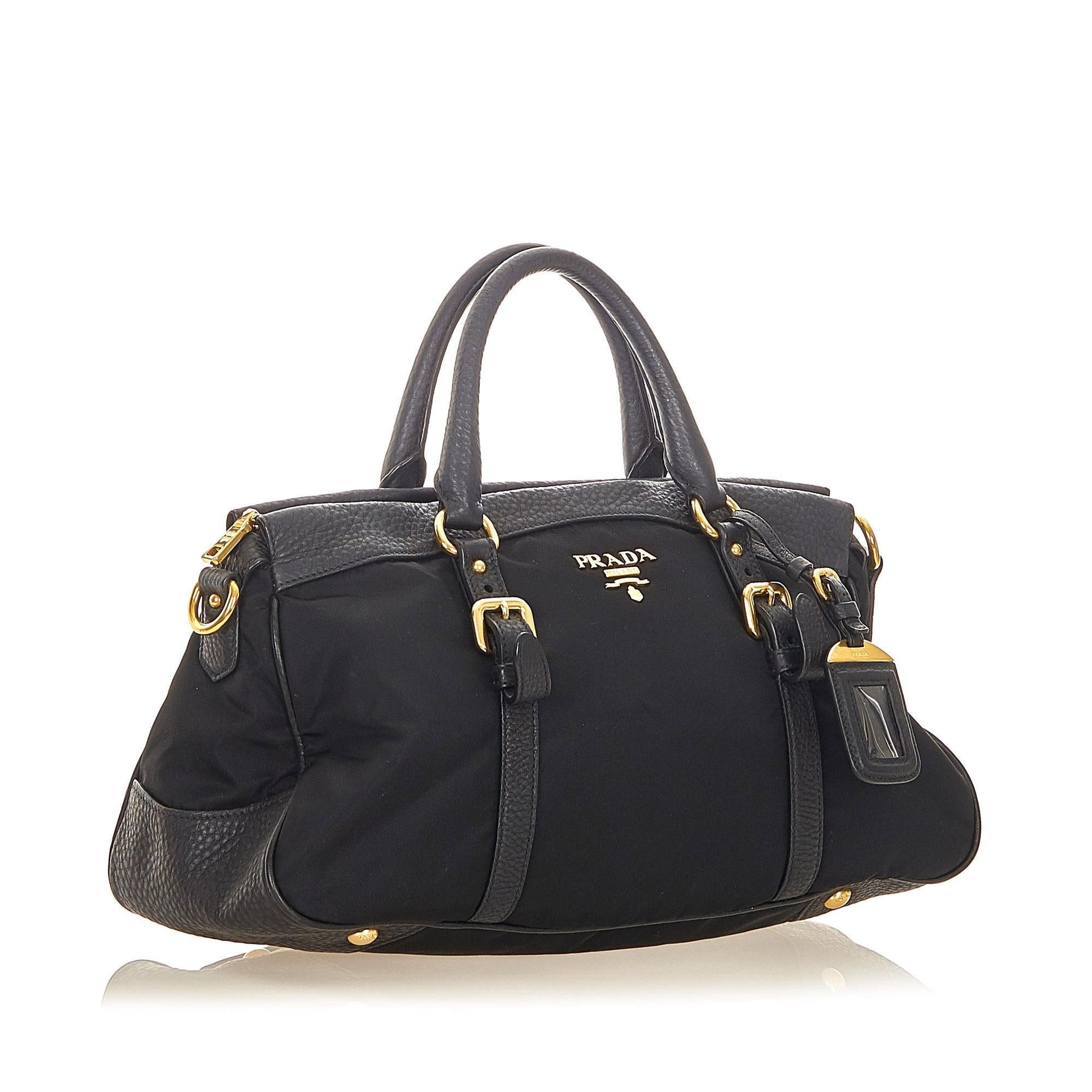 Prada Tessuto Handbag Shg Satchel Bag Handbag Shg 31502