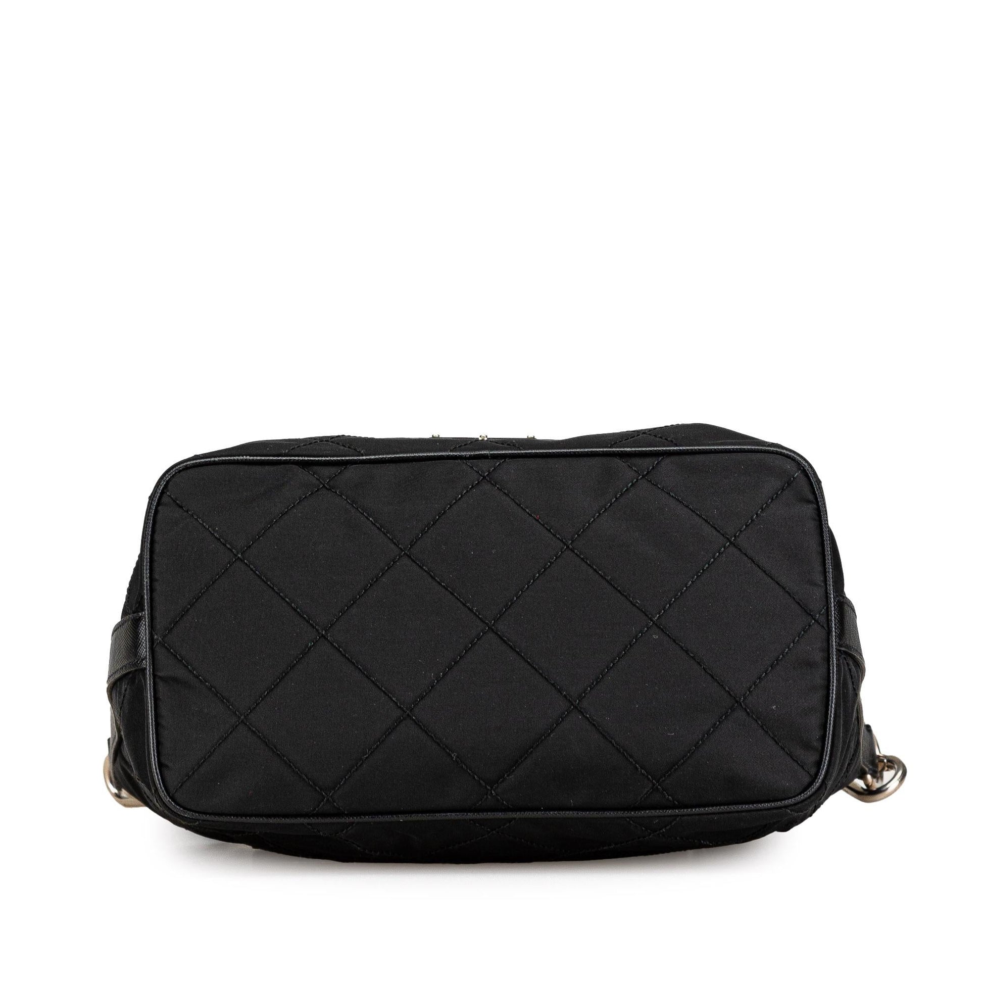 Prada Tessuto Impuntu Shoulder Bag Shg Ntibjd