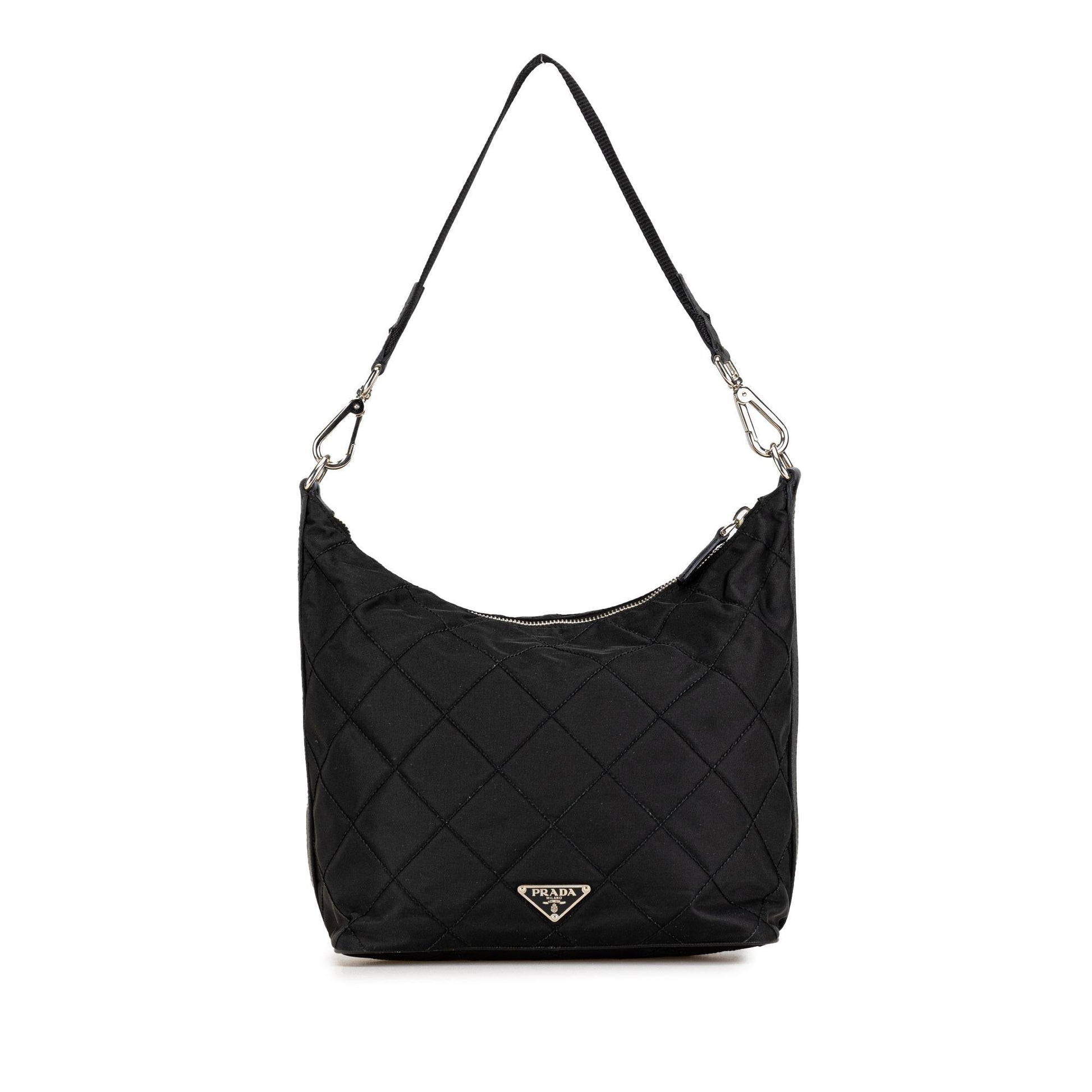 Prada Tessuto Impuntu Shoulder Bag Shg Ntibjd