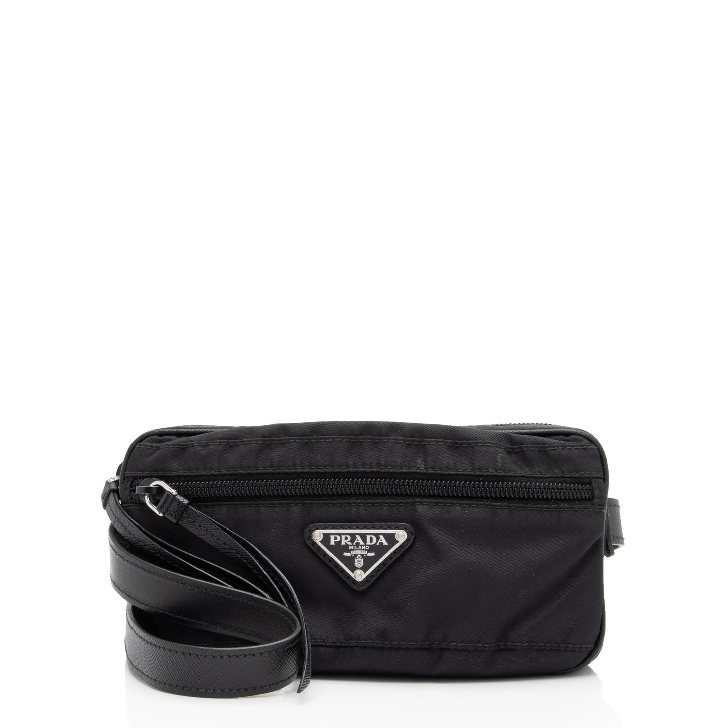Prada Tessuto Belt Bag Shf Nb43Ot Zip