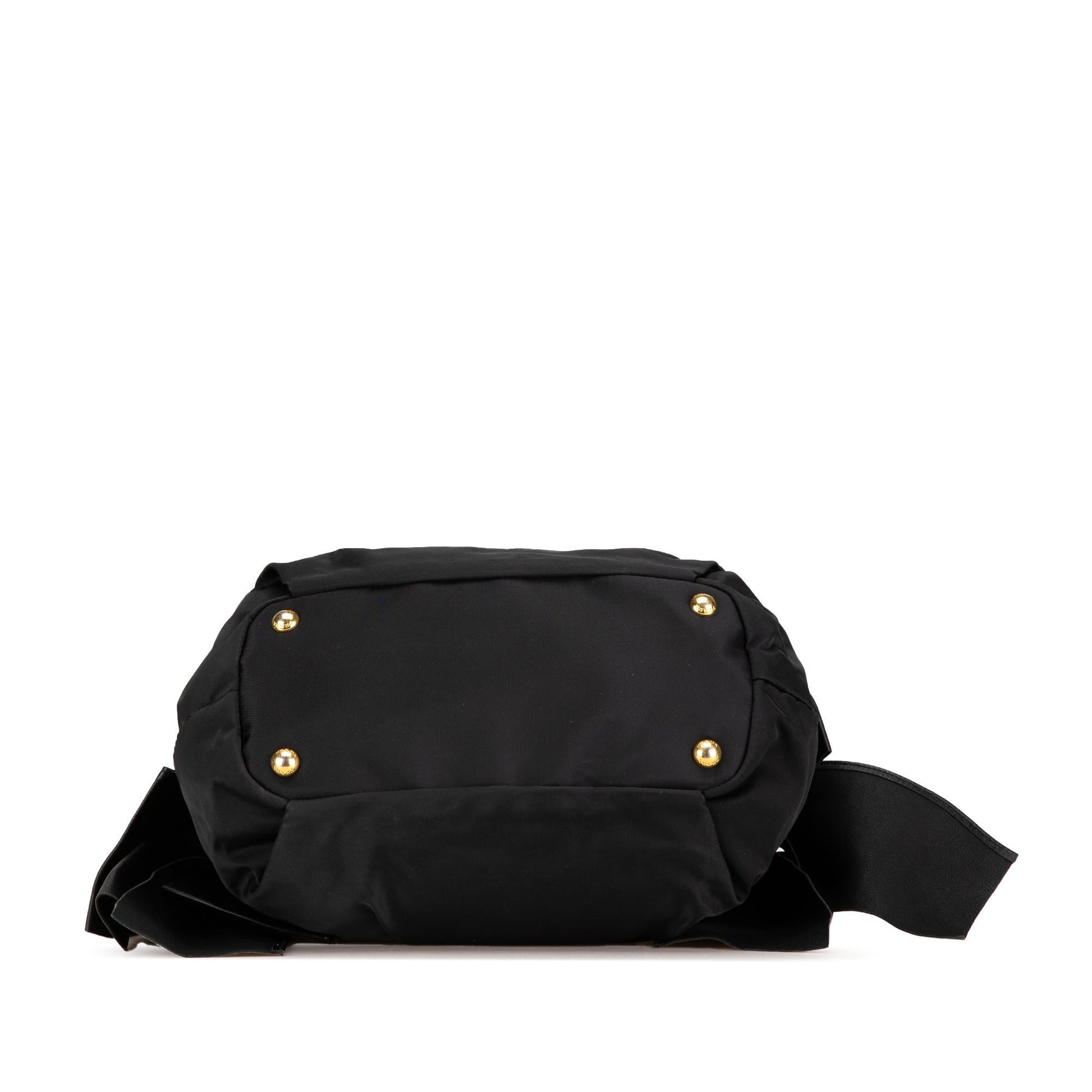 Prada Tessuto Bow Satchel Shg Qvqz2H Logo Satchel Bag
