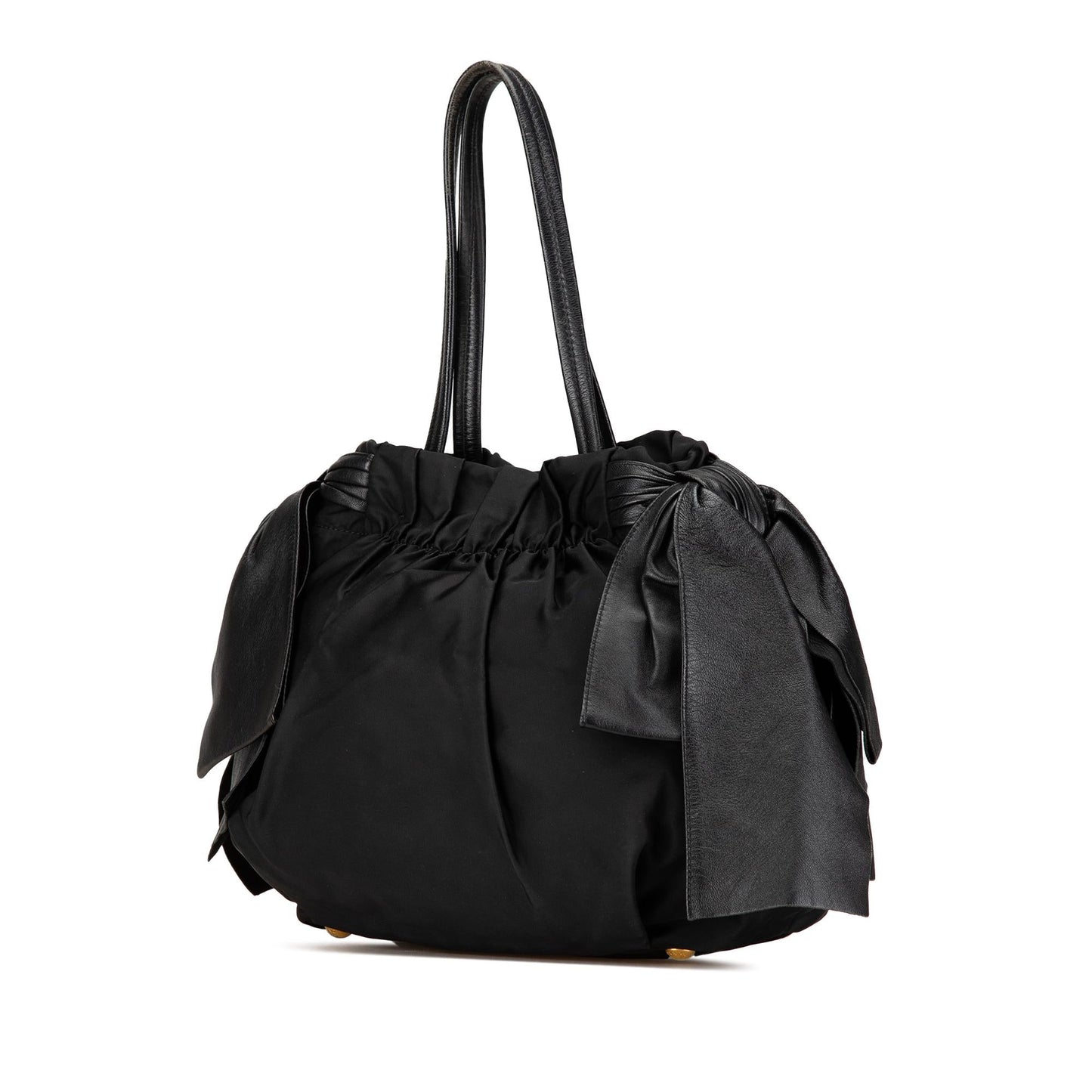 Prada Tessuto Bow Satchel Shg Qvqz2H Logo Satchel Bag