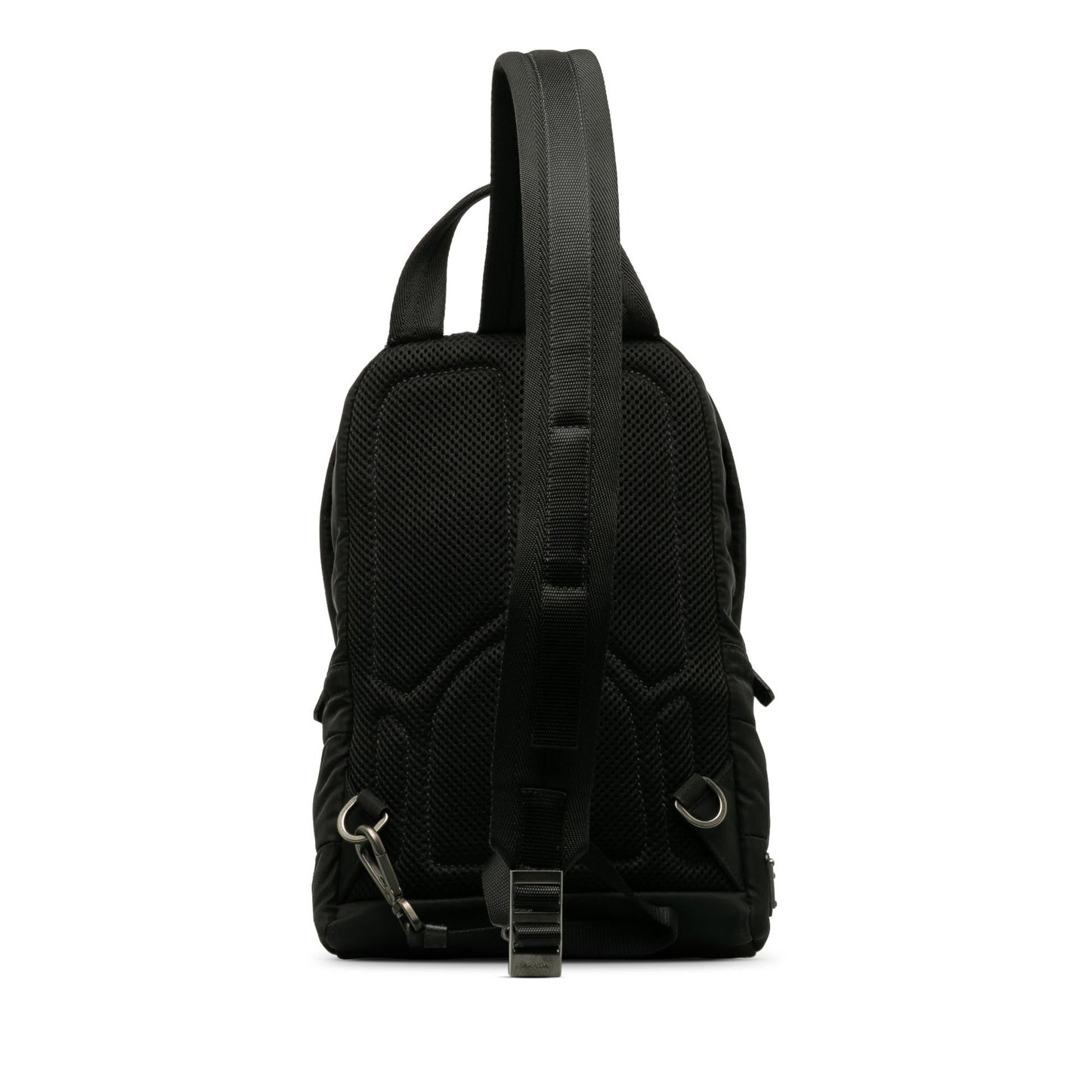 Prada Tessuto Patch Crossbody Bag Shg E8Fn5R Logo