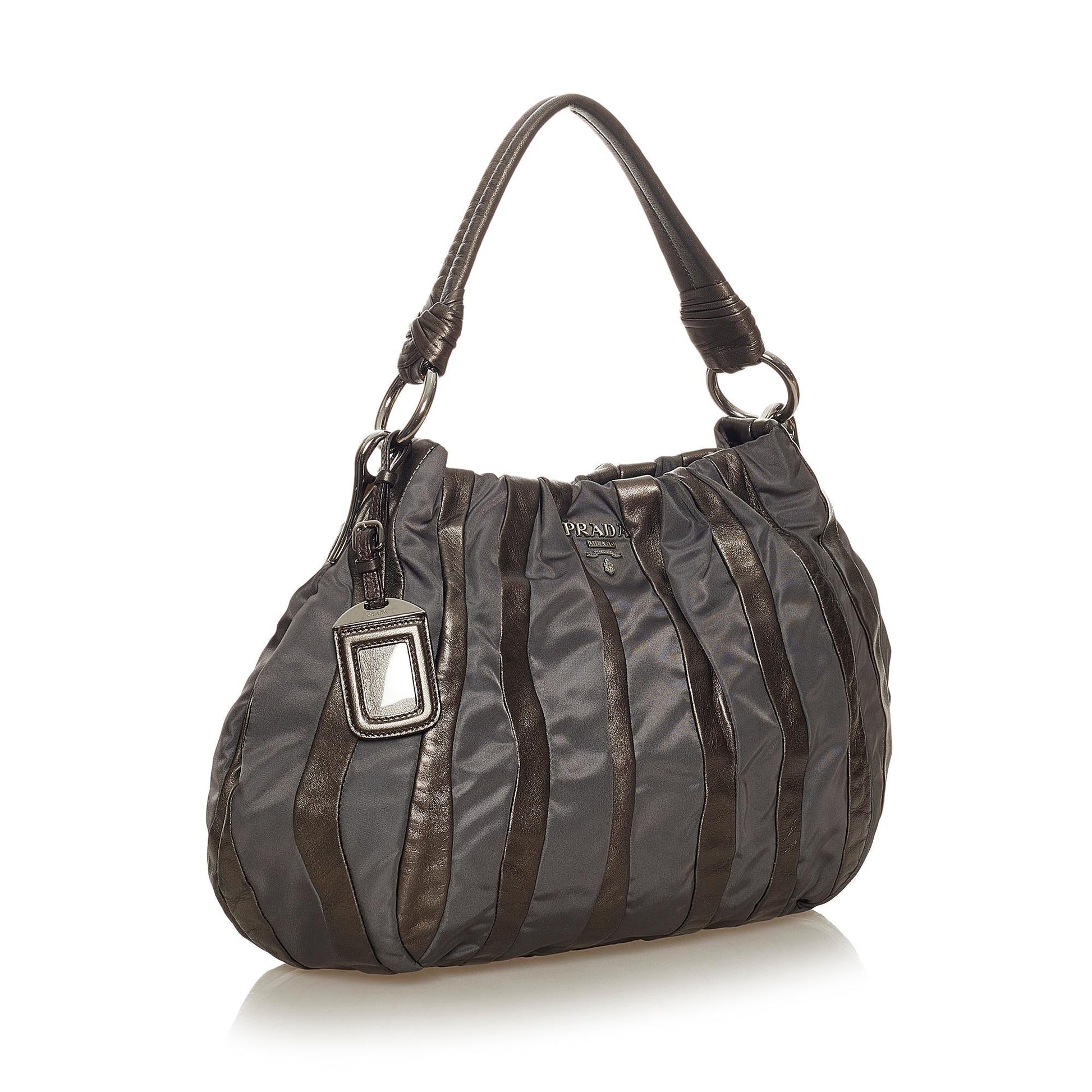 Prada Tessuto Nappa Waves Hobo Bag Shg Shoulder Bag Bag Shg 27221