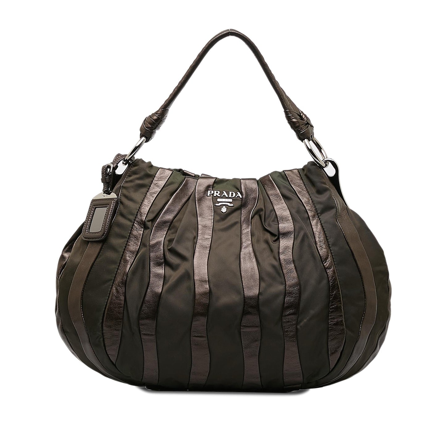 Prada Tessuto Nappa Waves Tote Shg Zw4Bxu Tote Bag