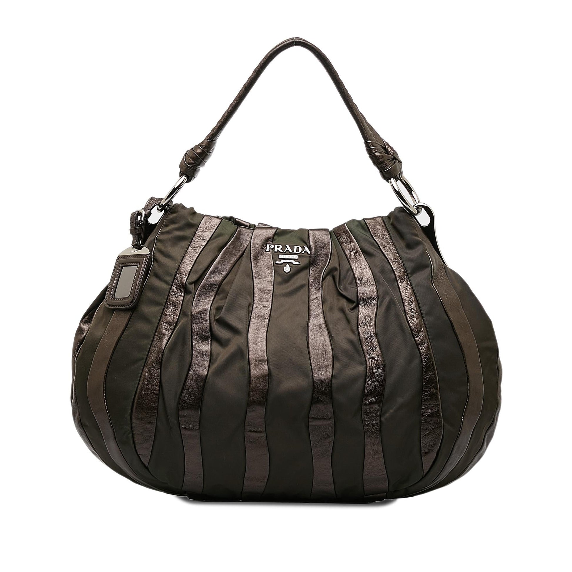 Prada Tessuto Nappa Waves Tote Shg Zw4Bxu Tote Bag