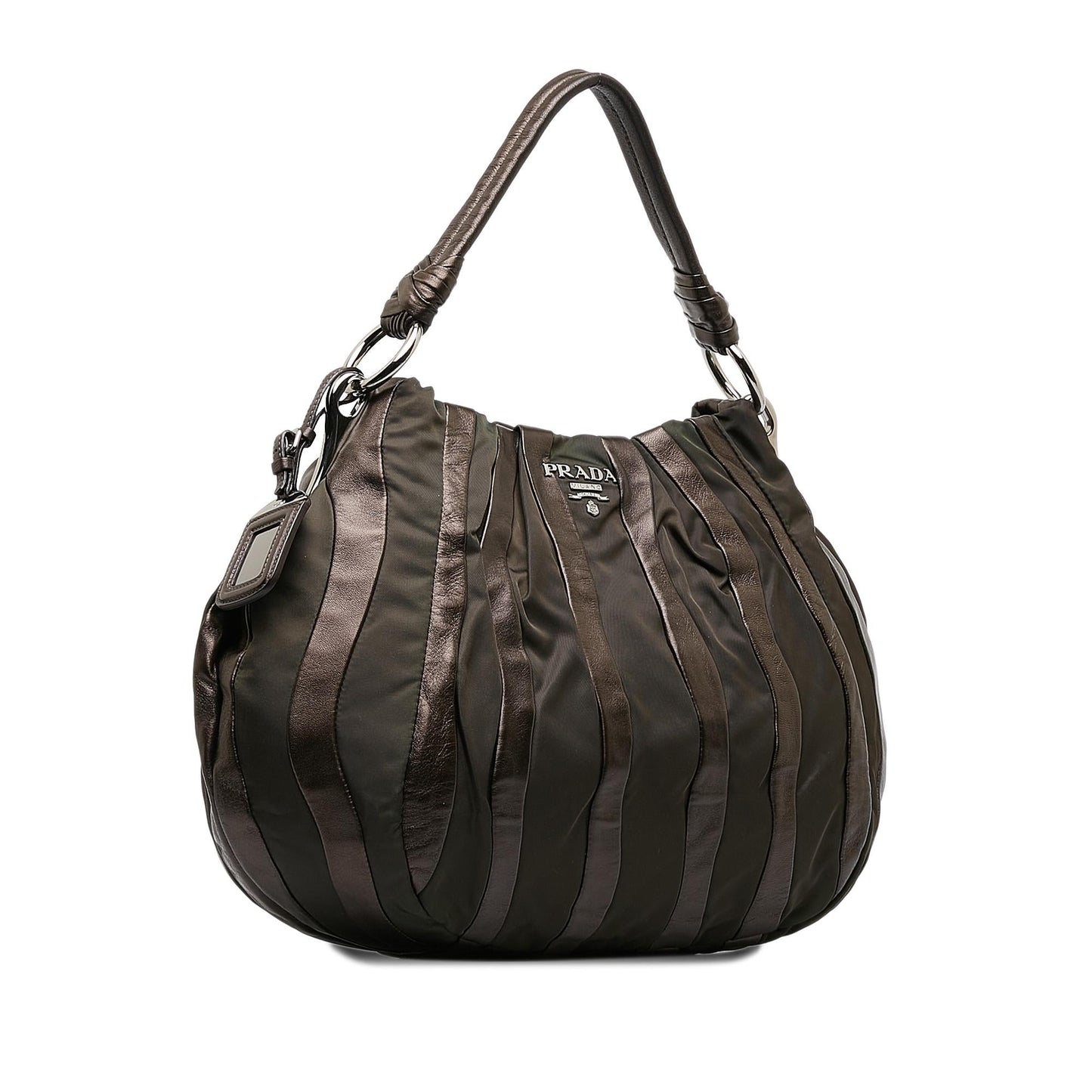 Prada Tessuto Nappa Waves Tote Shg Zw4Bxu Tote Bag