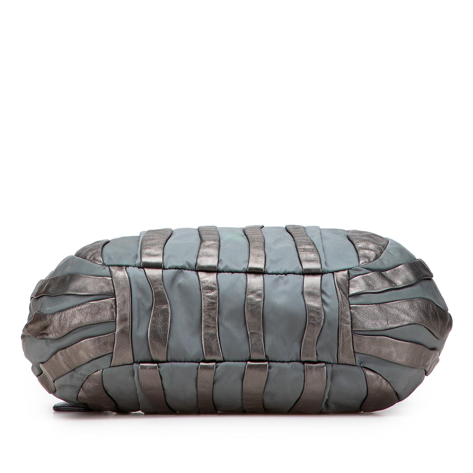 Prada Tessuto Nappa Waves Tote Tote Bag