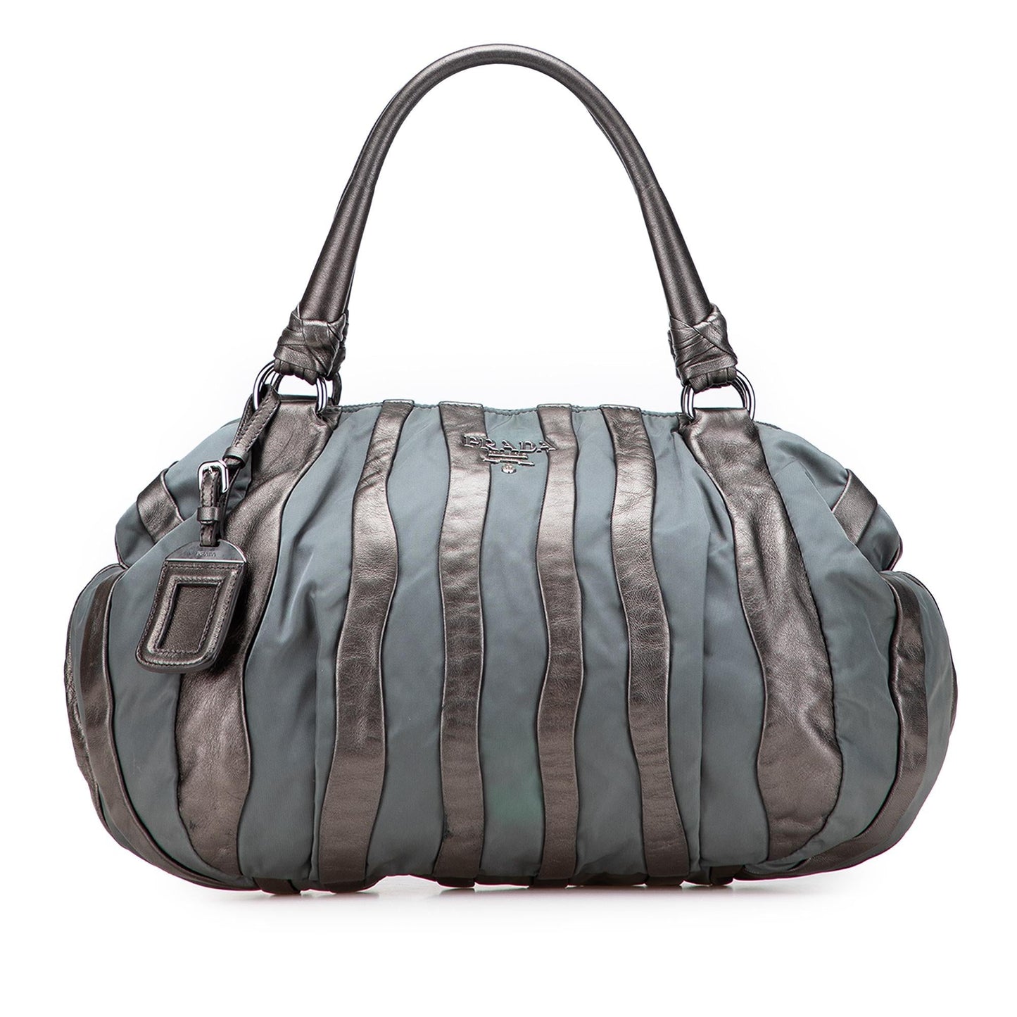 Prada Tessuto Nappa Waves Tote Tote Bag