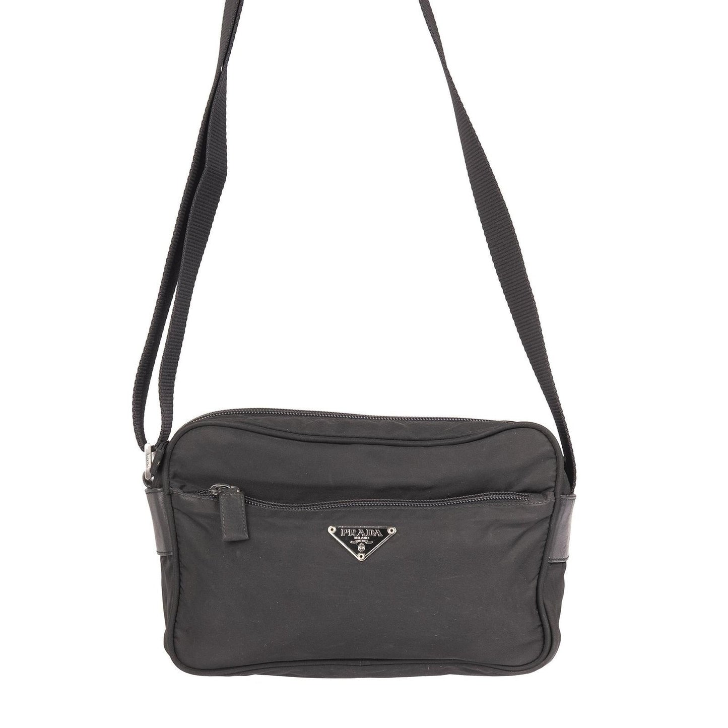 Prada Tessuto Camera Bag Nylon Travel Bag