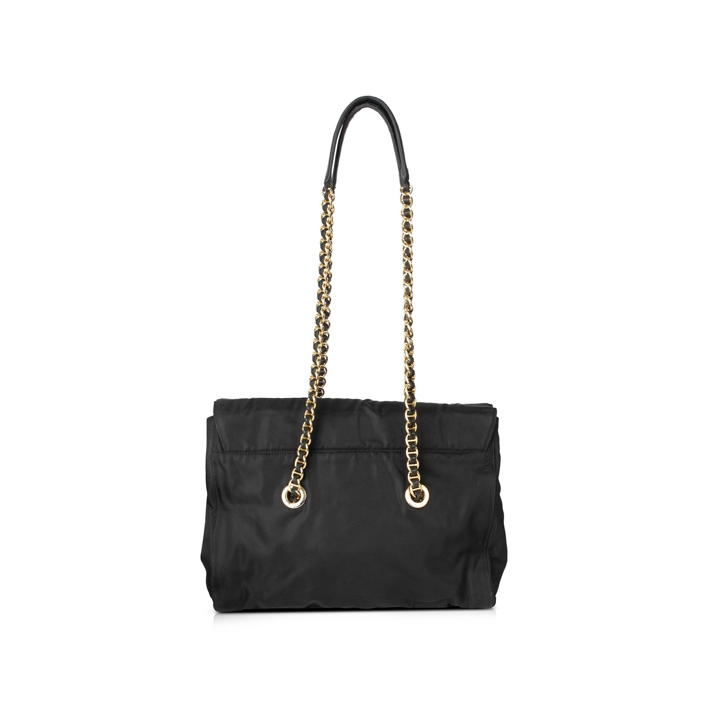 Prada Tessuto Shoulder Bag Nylon Flap