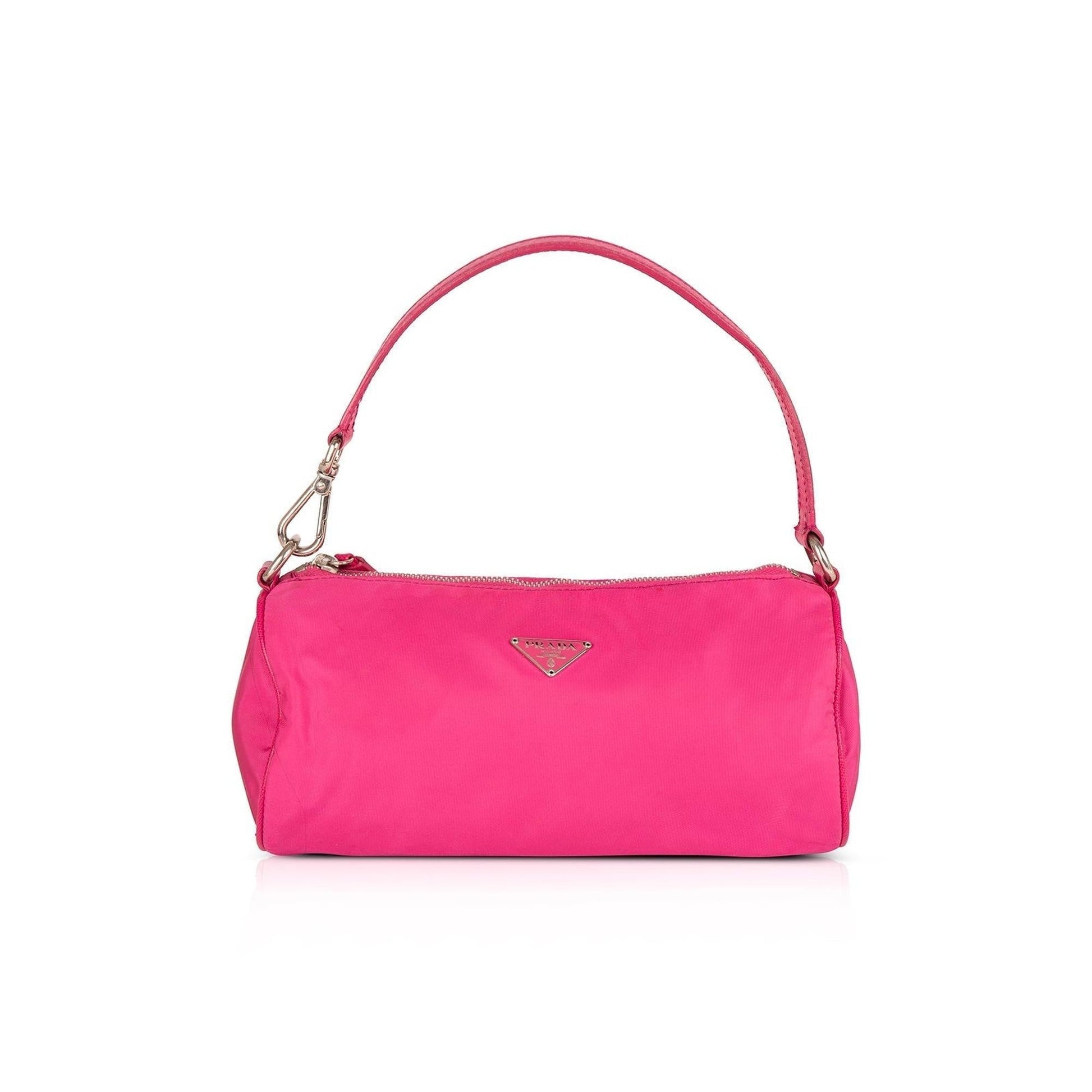 Prada Tessuto Pochette Handbag Nylon Travel Bag