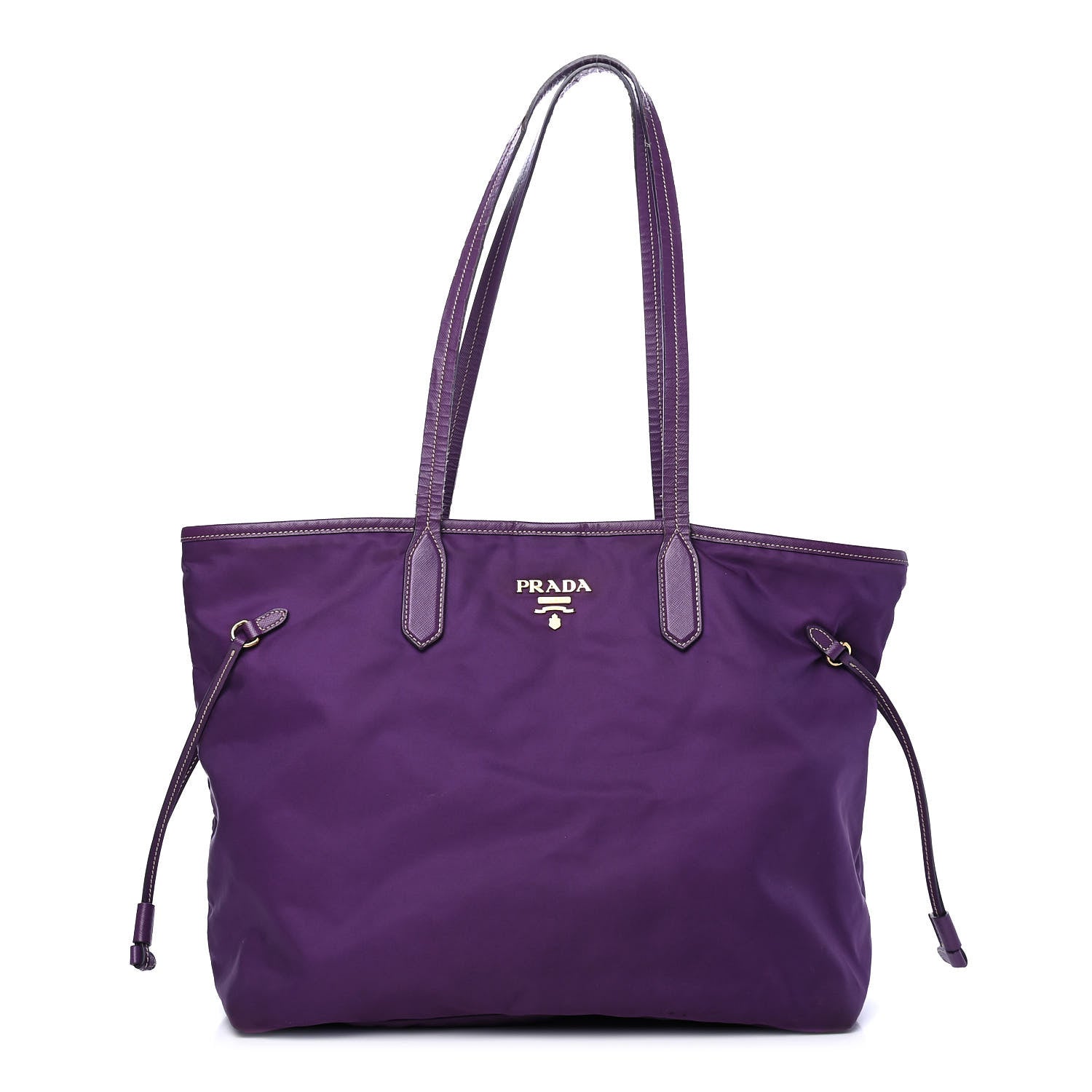 Prada Tessuto Saffiano Tote Handbag Nylon Tote Bag