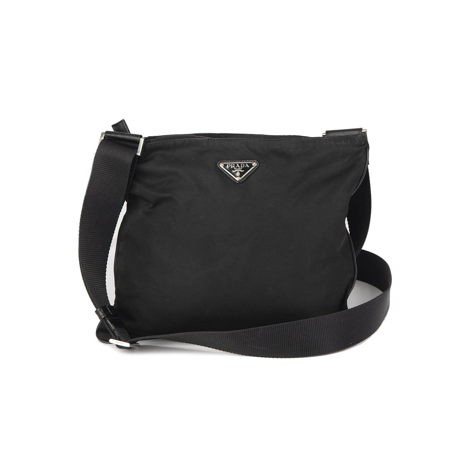 Prada Tessuto Vela Messenger Bag Nylon Travel Bag