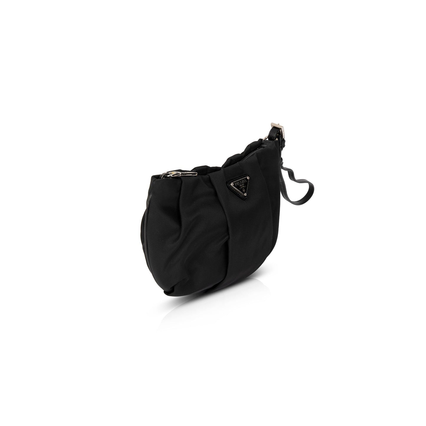 Prada Tessuto Wristlet Handbag Nylon Travel Bag