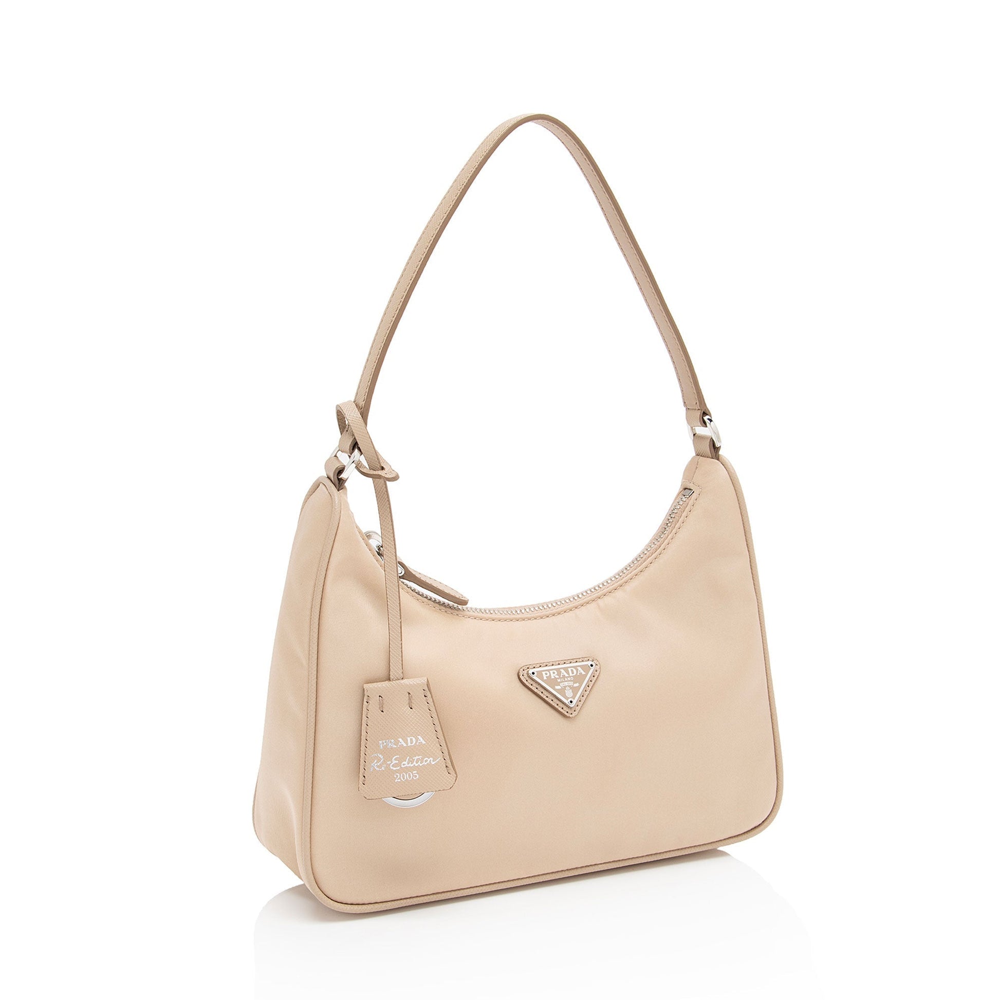 Prada Tessuto Re Edition Hobo Shf Awkqzi Mini Shoulder Bag
