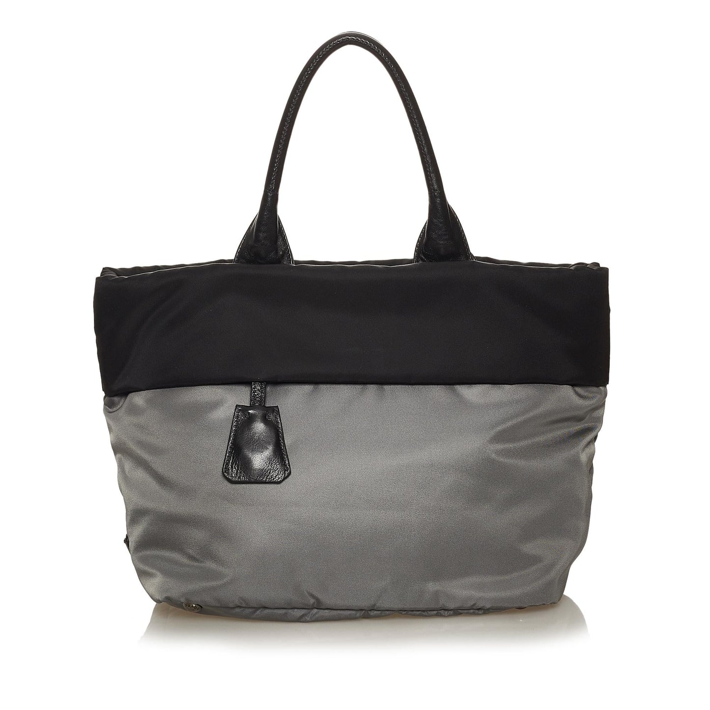 Prada Tessuto Reversible Handbag Shg Satchel Bag
