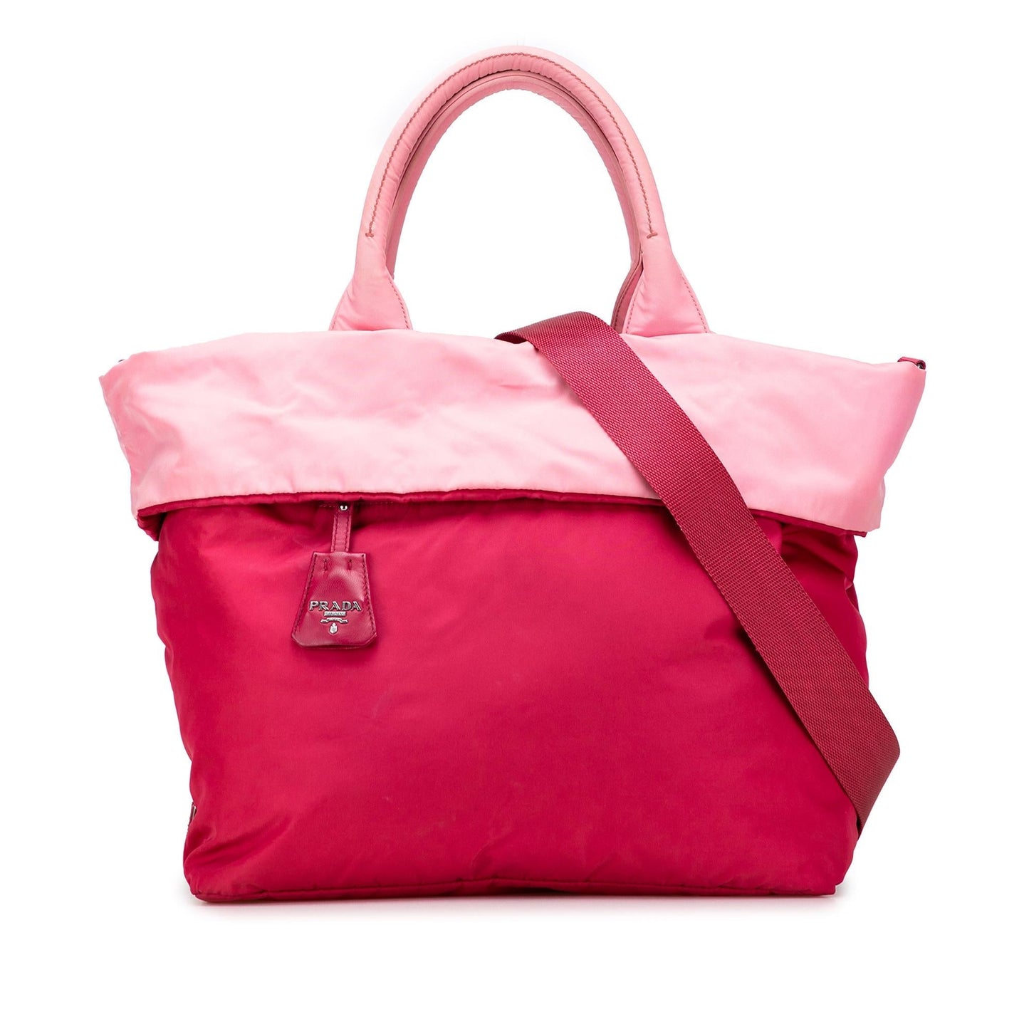 Prada Tessuto Reversible Satchel Satchel Bag