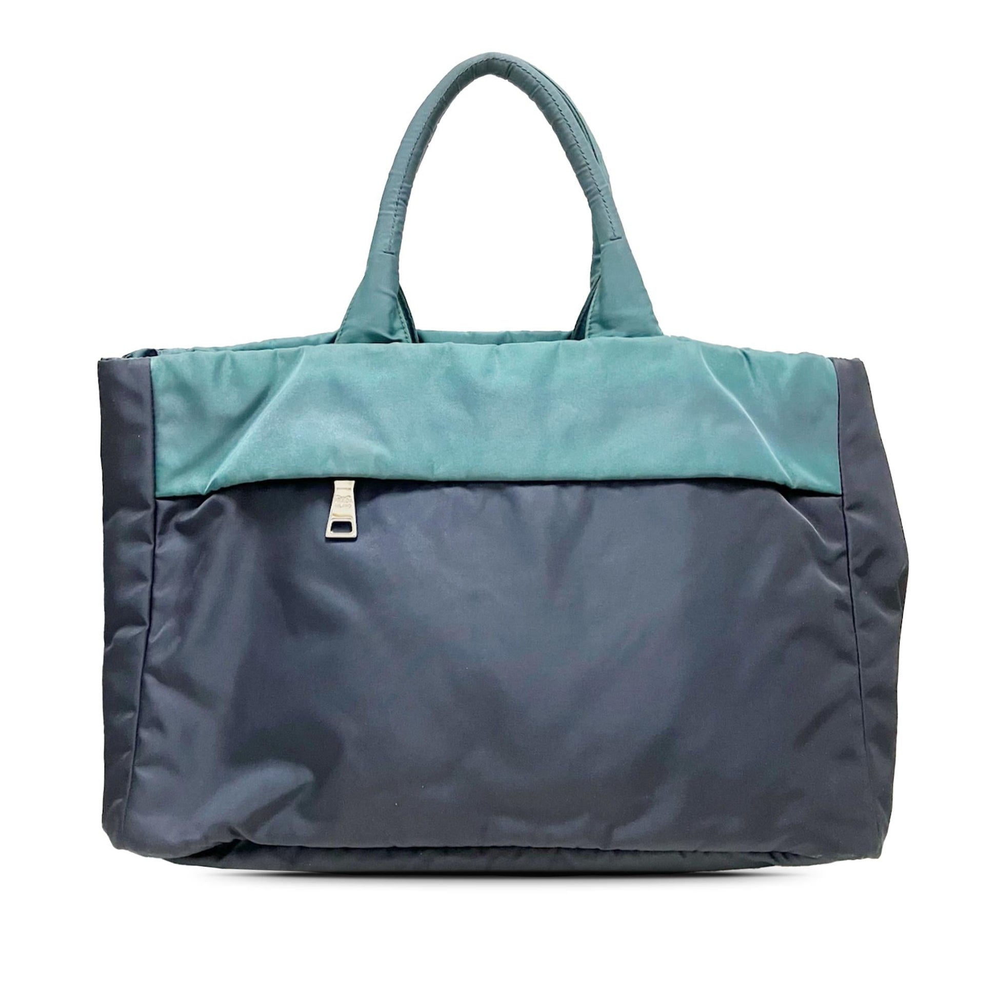 Prada Tessuto Reversible Tote Shg Bzt7Ei Tote Bag