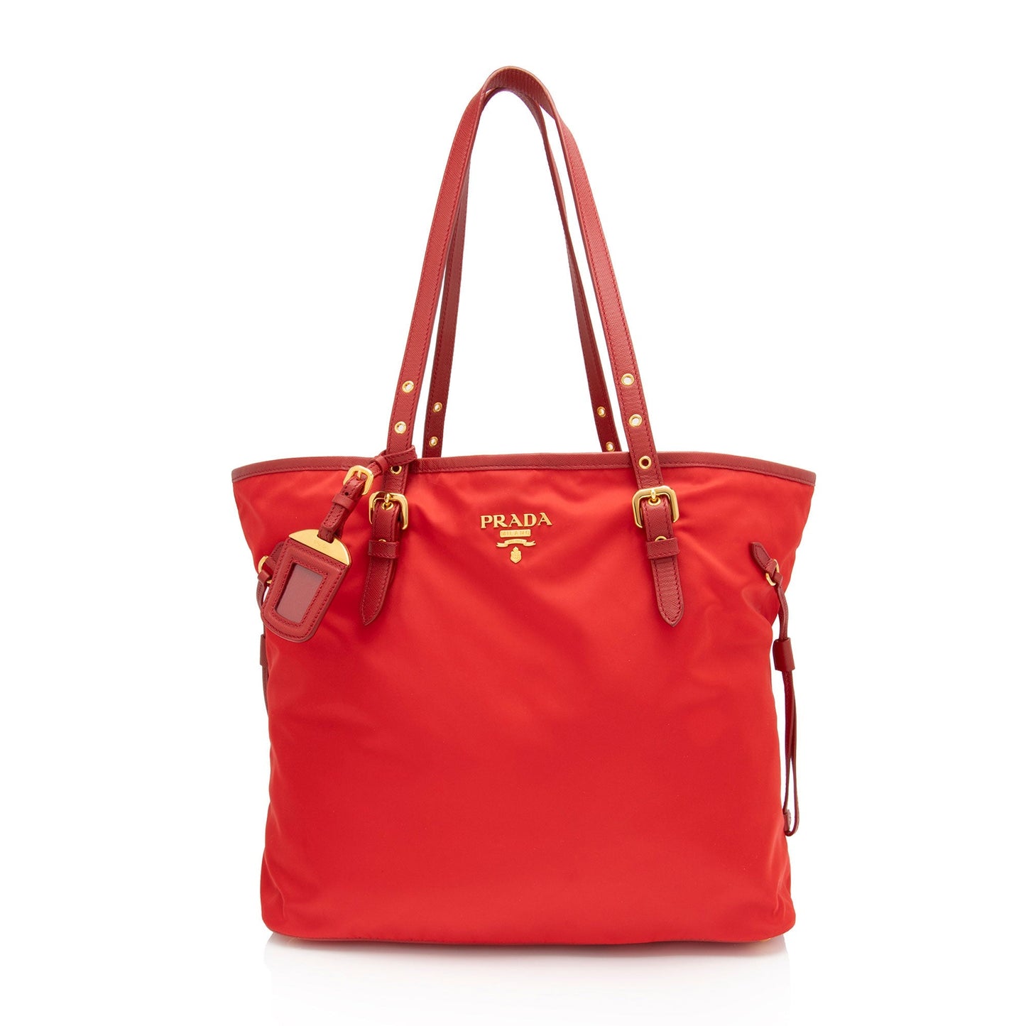 Prada Tessuto Drawstring Tote Shf Qg4M7P Saffiano Tote Bag