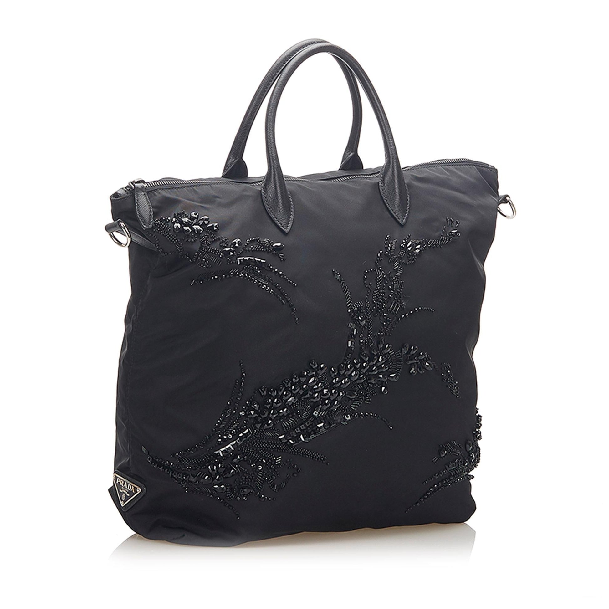 Prada Tessuto Satchel Shg Satchel Bag Satchel Shg 18506