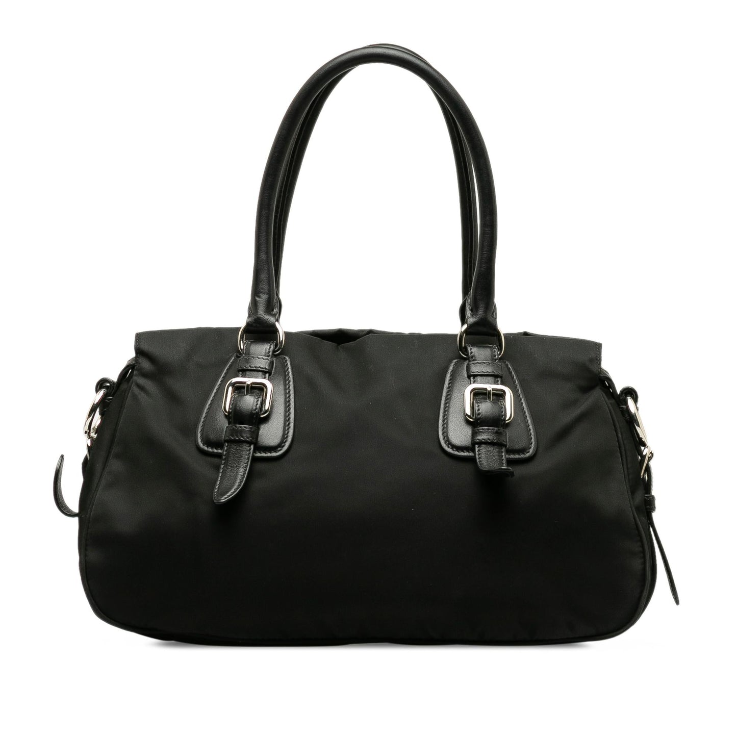 Prada Tessuto Satchel Shg Yolamb Satchel Bag