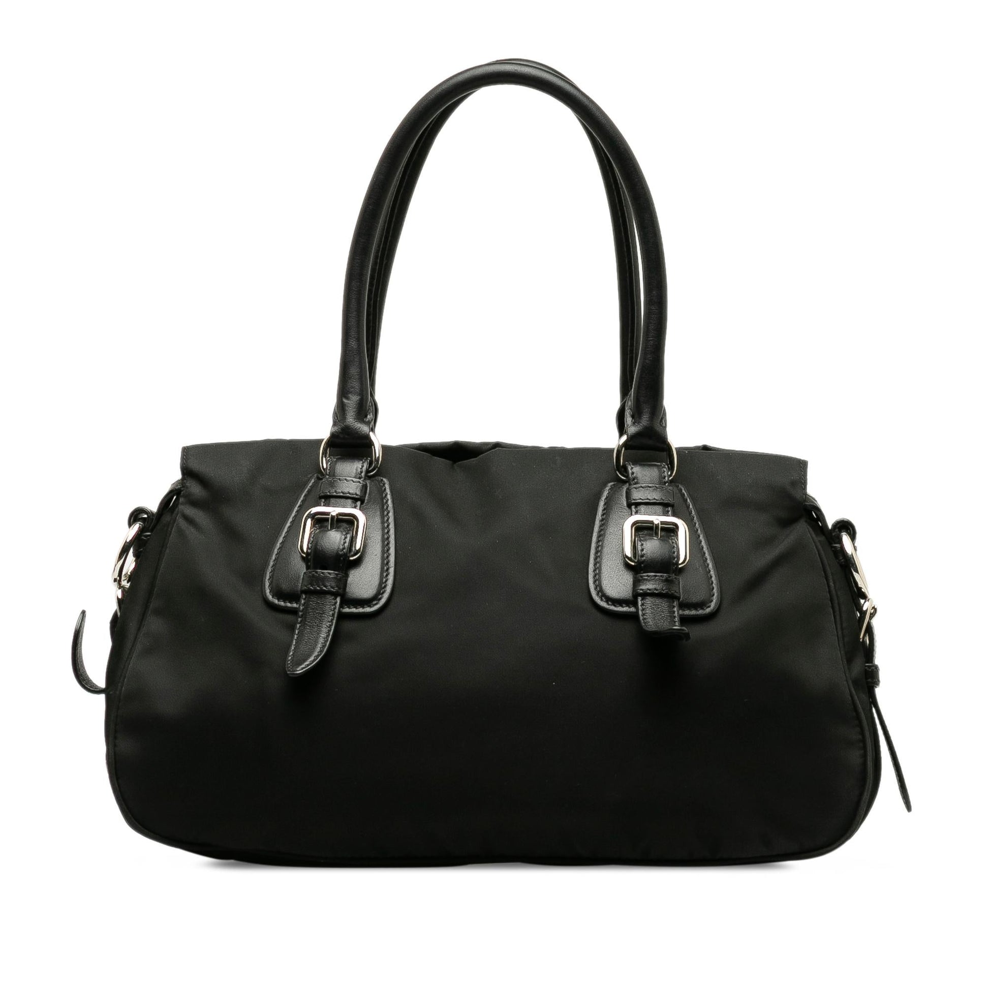 Prada Tessuto Satchel Shg Yolamb Satchel Bag