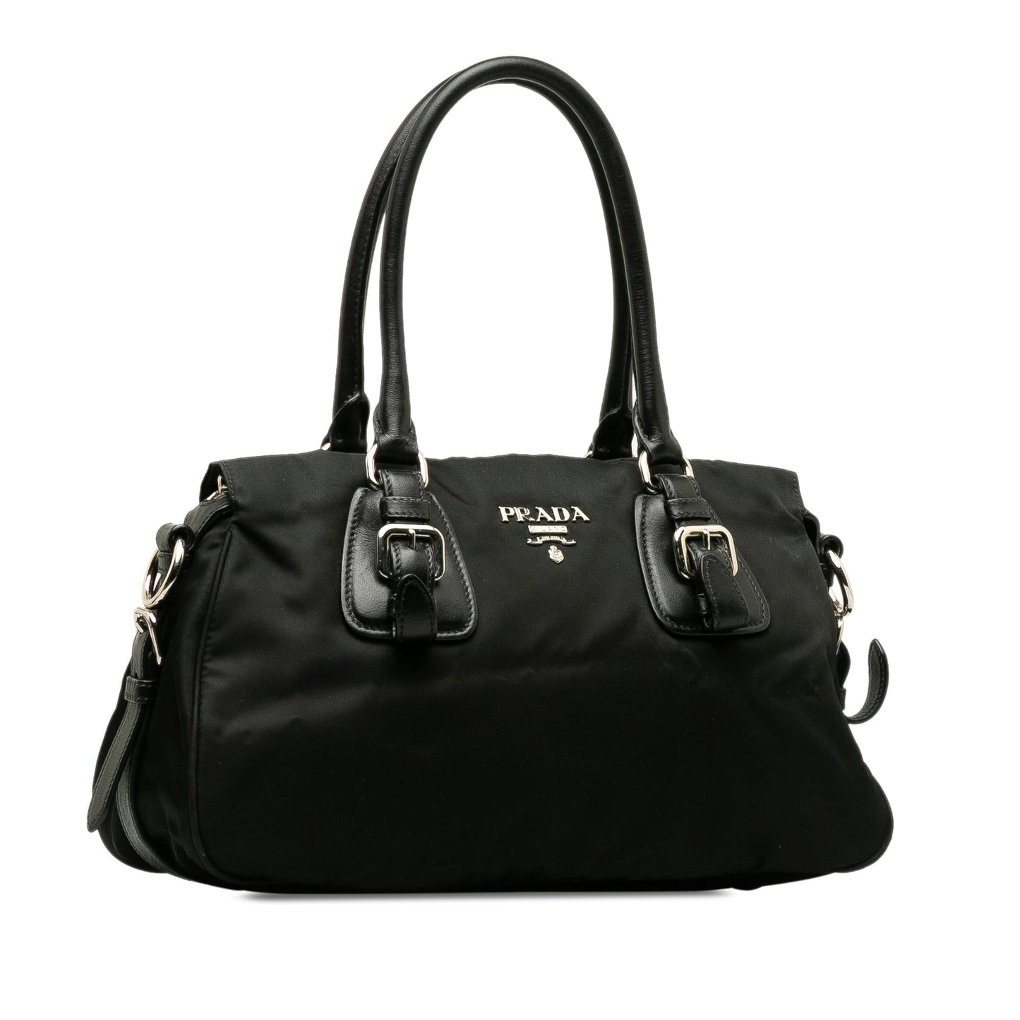 Prada Tessuto Satchel Shg Yolamb Satchel Bag