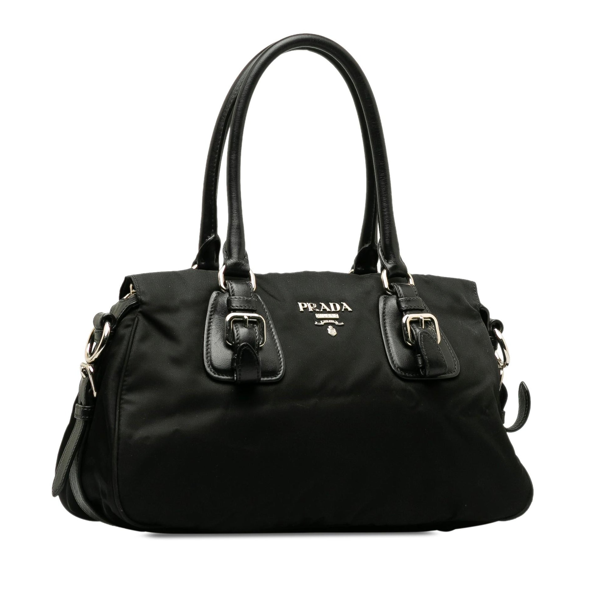 Prada Tessuto Satchel Shg Yolamb Satchel Bag