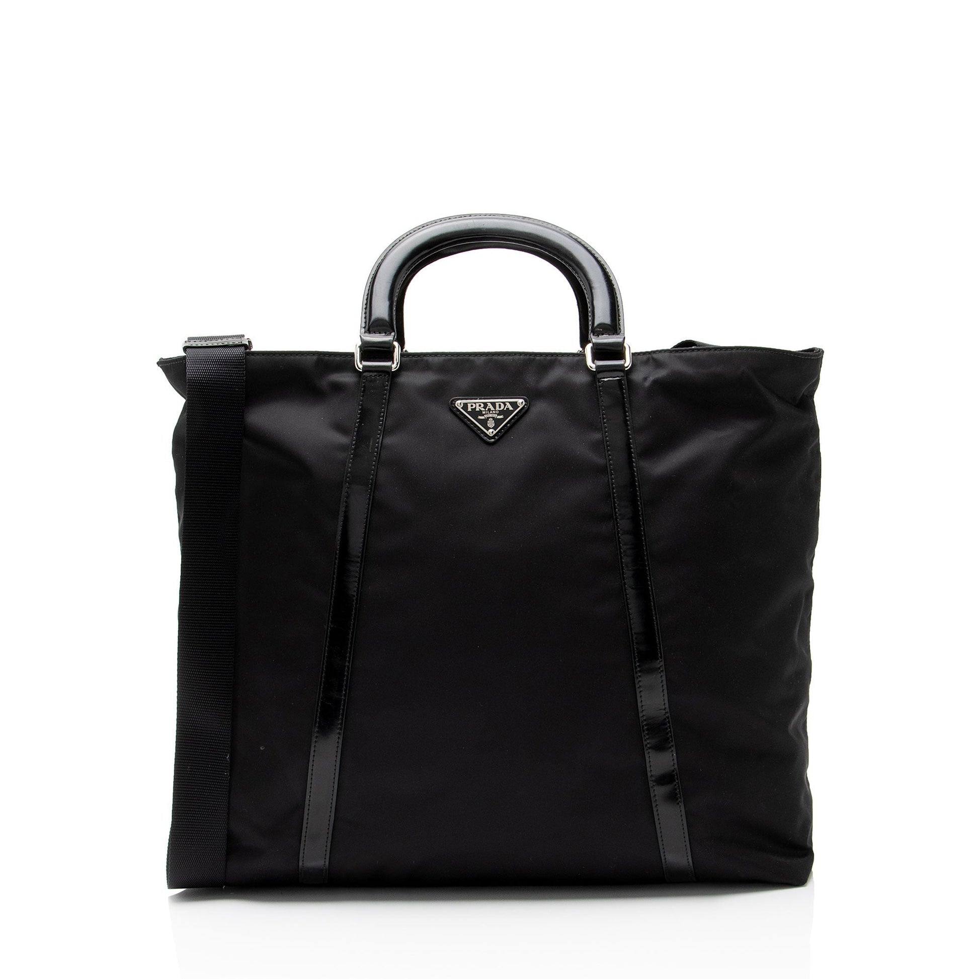 Prada Tessuto Spazzolato N S Tote Tote Bag