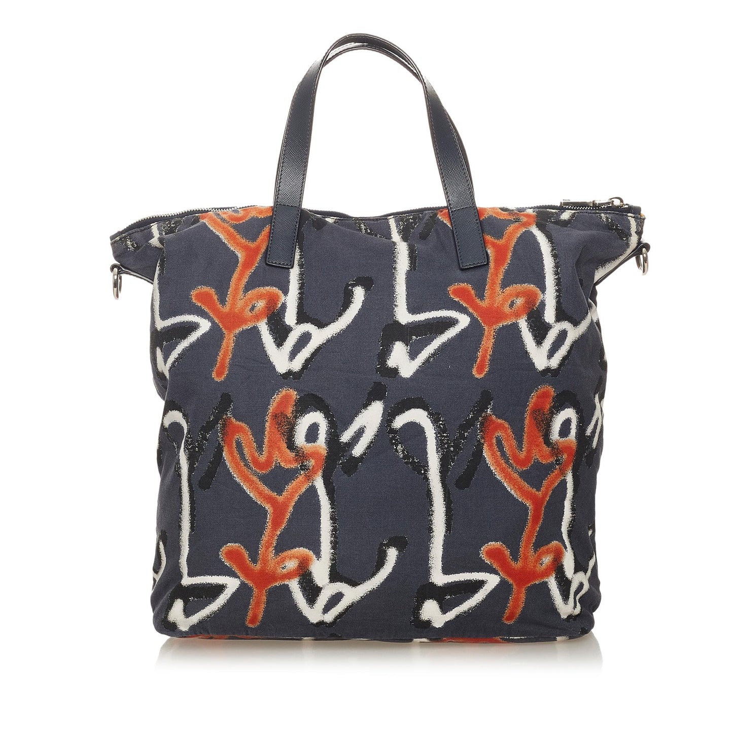 Prada Tessuto Stampato Satchel Shg Satchel Bag
