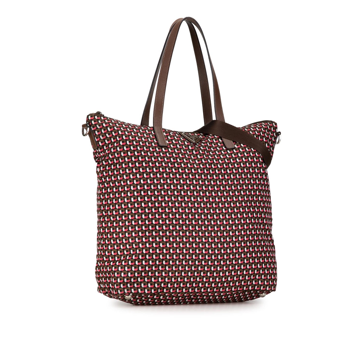 Prada Tessuto Stampato Satchel Shg B0Judo Satchel Bag