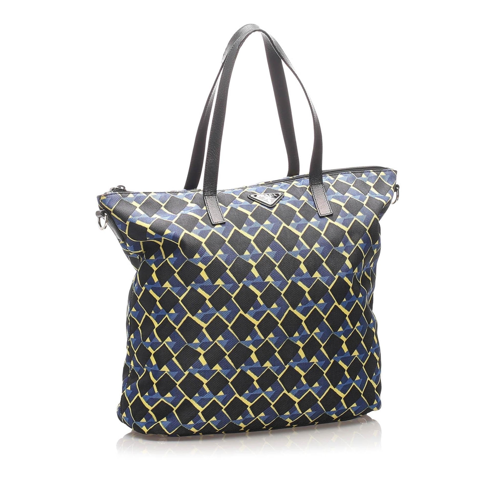 Prada Tessuto Stampato Tote Tote Bag Tote Shg 10645