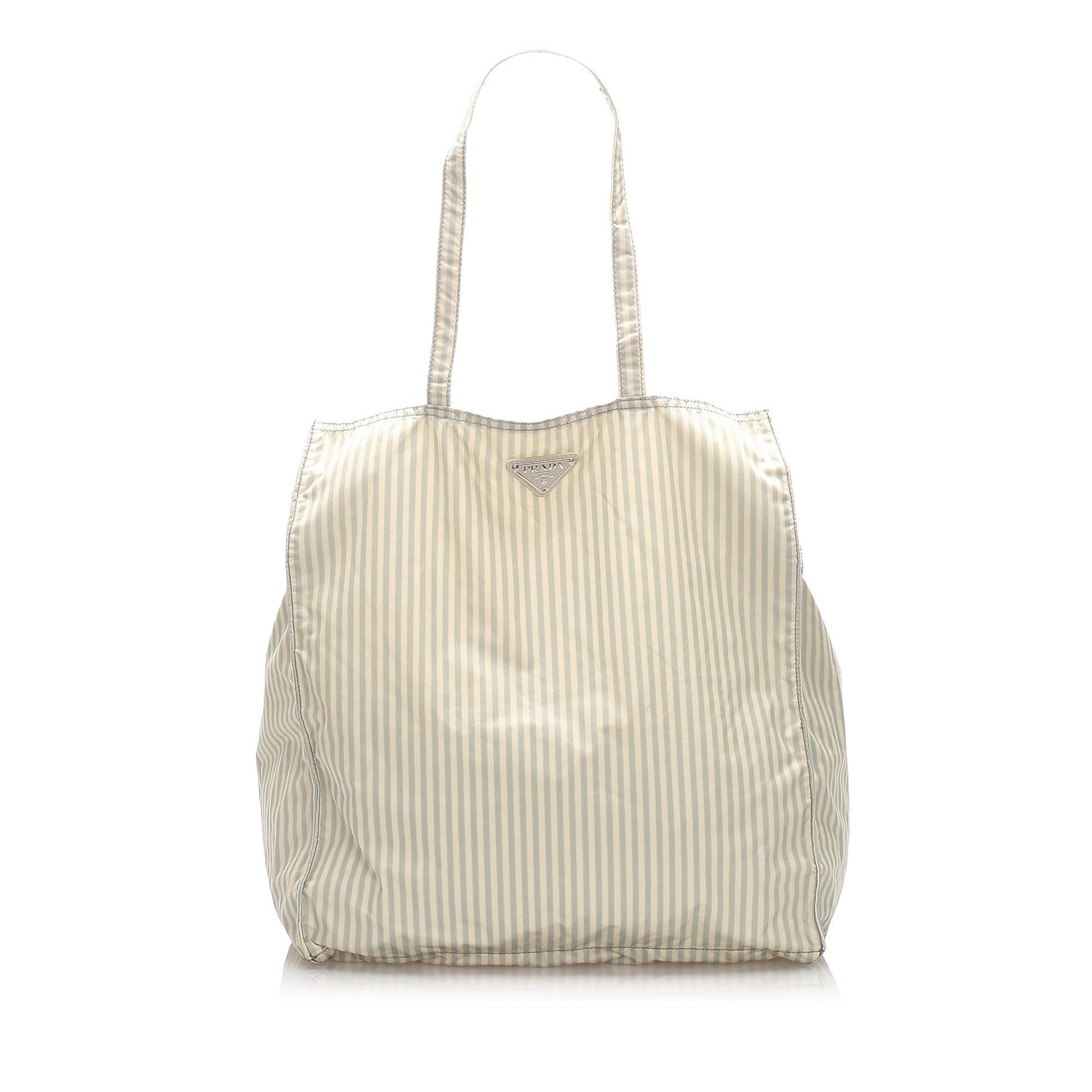 Prada Tessuto Stampato Tote Bag
