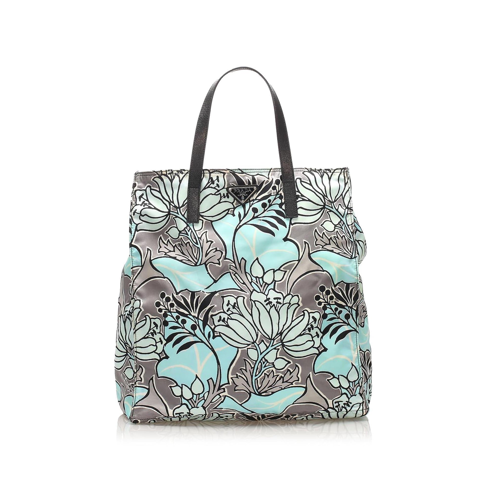 Prada Tessuto Stampato Tote Bag Bag Shg 11475