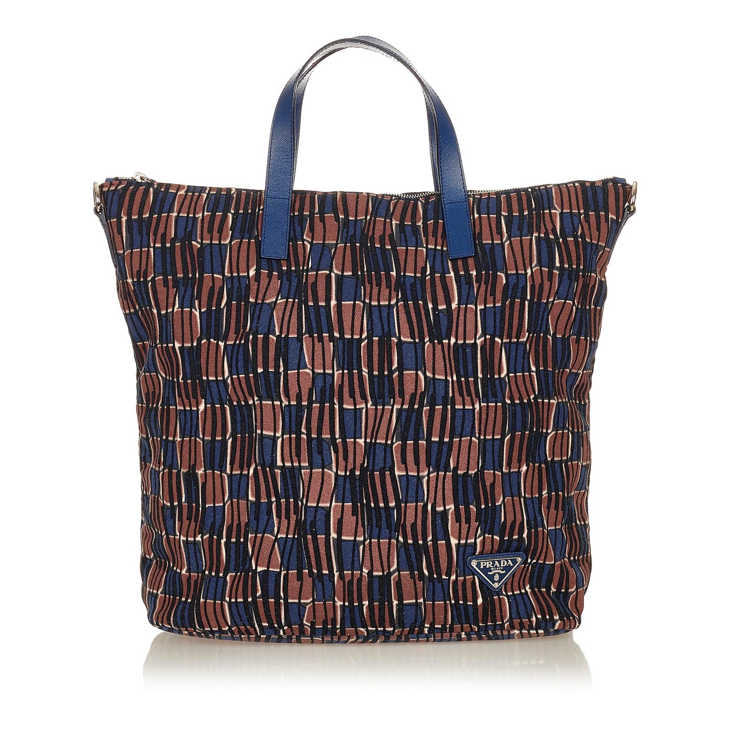 Prada Tessuto Stampato Tote Bag Shg