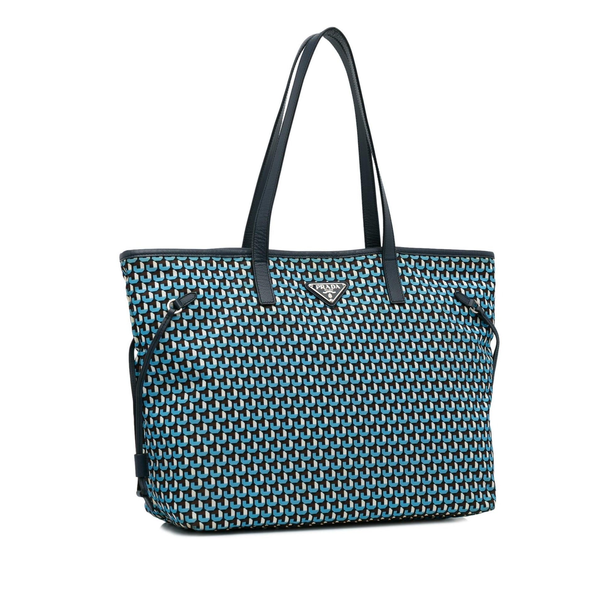 Prada Tessuto Stampato Tote Shg Cajdzn Tote Bag