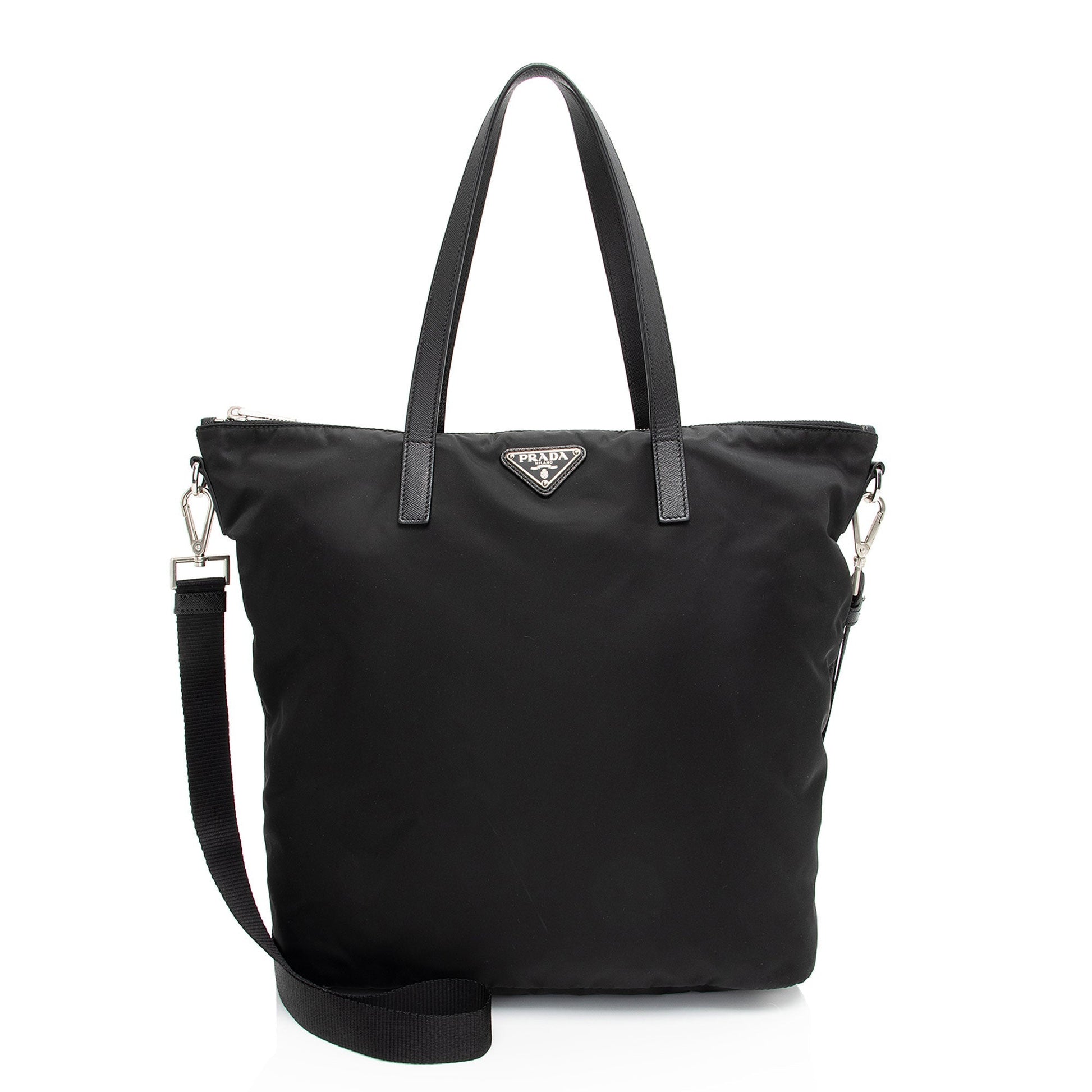 Prada Tessuto Tall Tote Shf Cp77H4 Tote Bag
