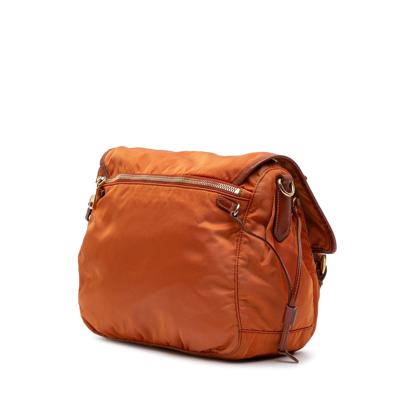 Prada Tessuto Double Buckle Messenger Bag Zip Crossbody Bag Messenger Bag 1