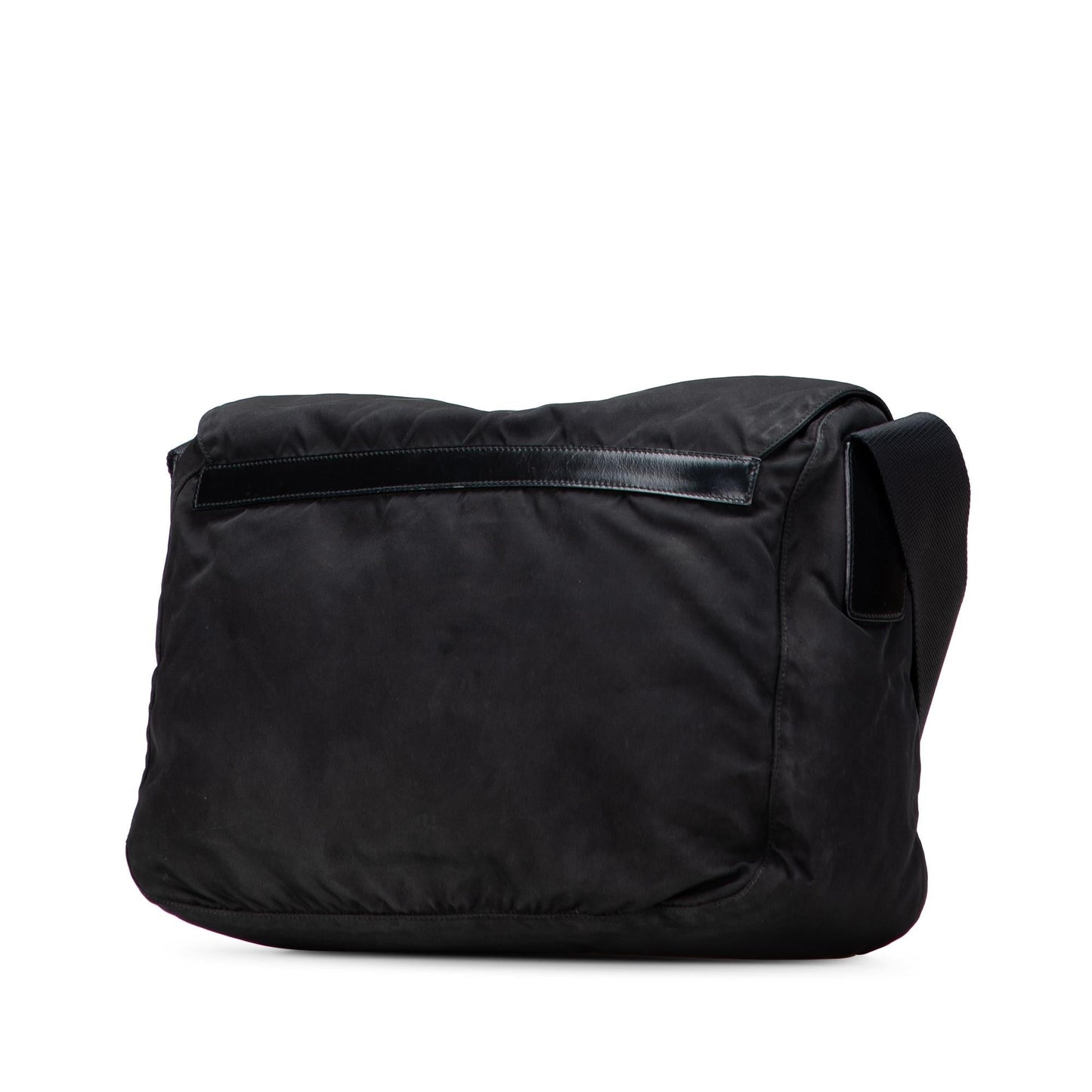 Prada Tessuto Double Buckle Messenger Bag Zip Crossbody Bag Messenger Bag 2