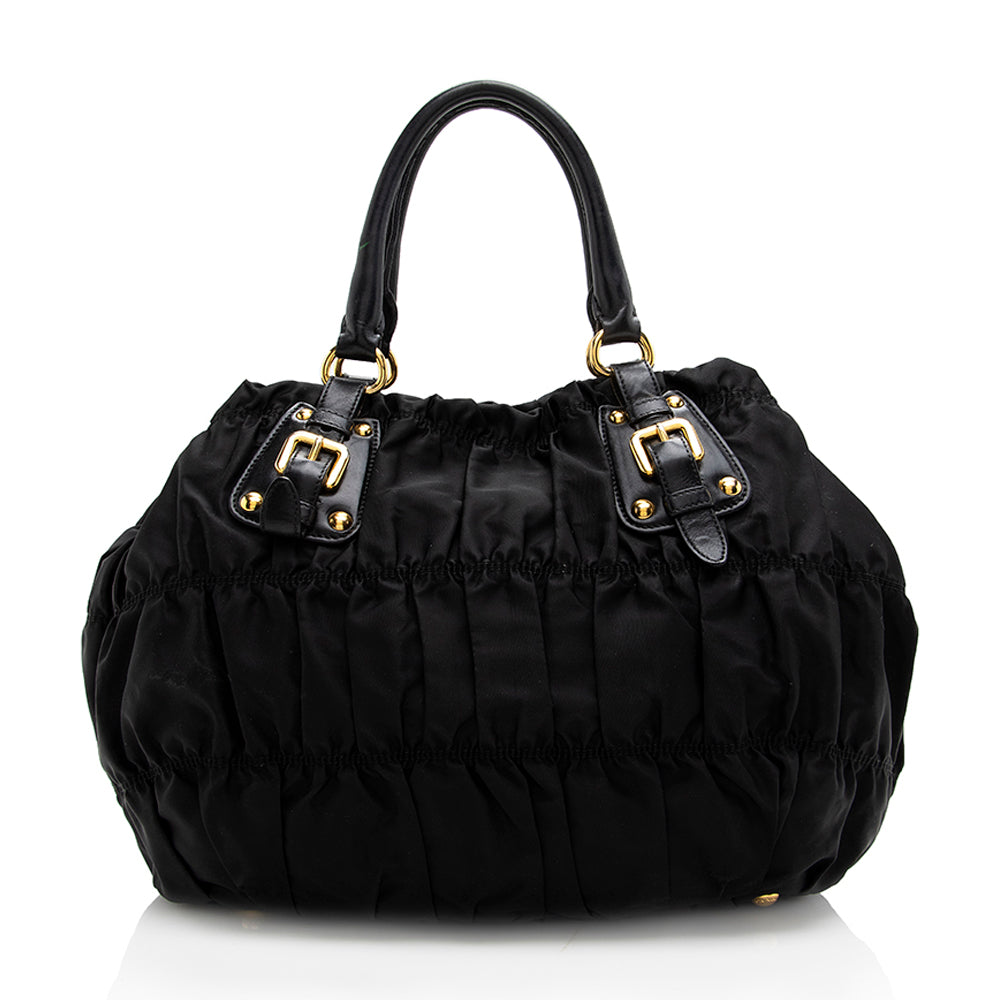 Prada Tesutto Gaufre Tote Shf Tote Bag
